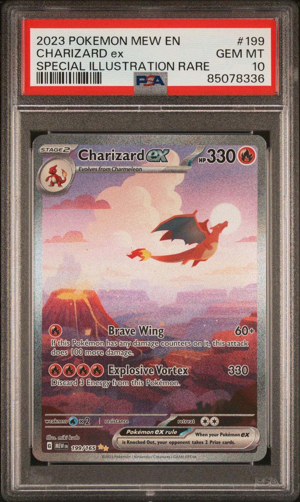 Charizard ex #199 PSA Pop Report & Prices by Grade (2026)