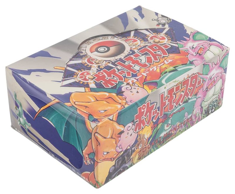 1996 Pokemon Japanese Base Set Factory-Sealed Booster Box (60 Packs) - Possible Holo Charizard, Blastoise, Venusaur - X-Ray Authority LOA, the lot sold at Goldin