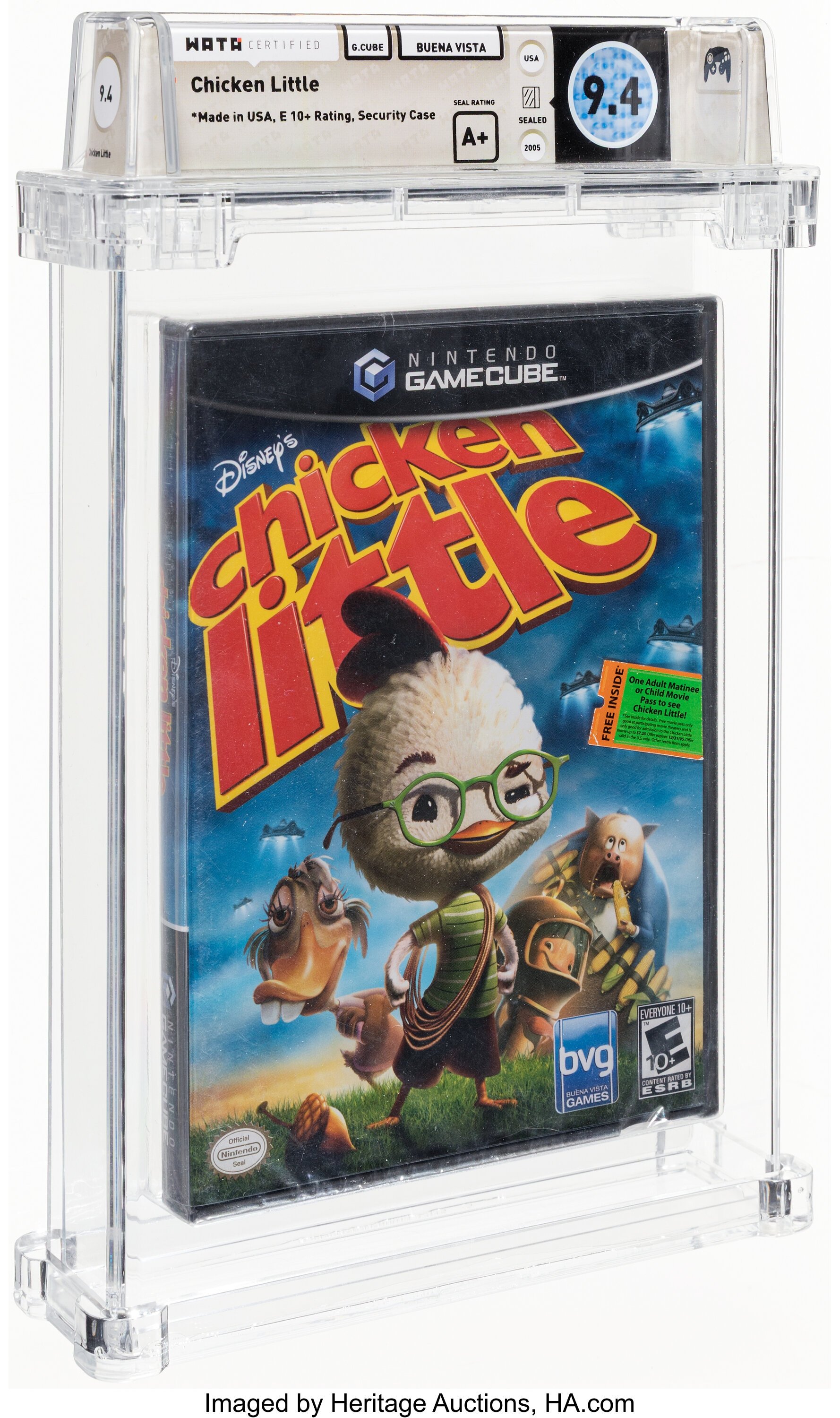 Chicken Little (GameCube): PSA Pop Report & Prices