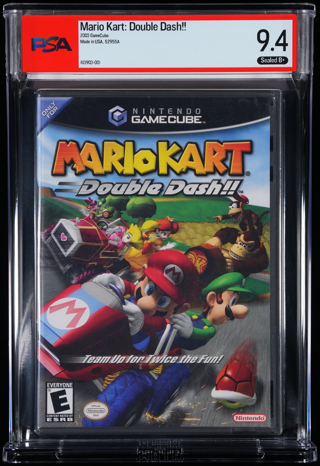Mario Kart: Double Dash!! graded slab