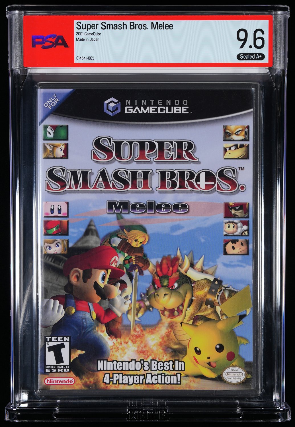 Super Smash Bros. Melee graded slab