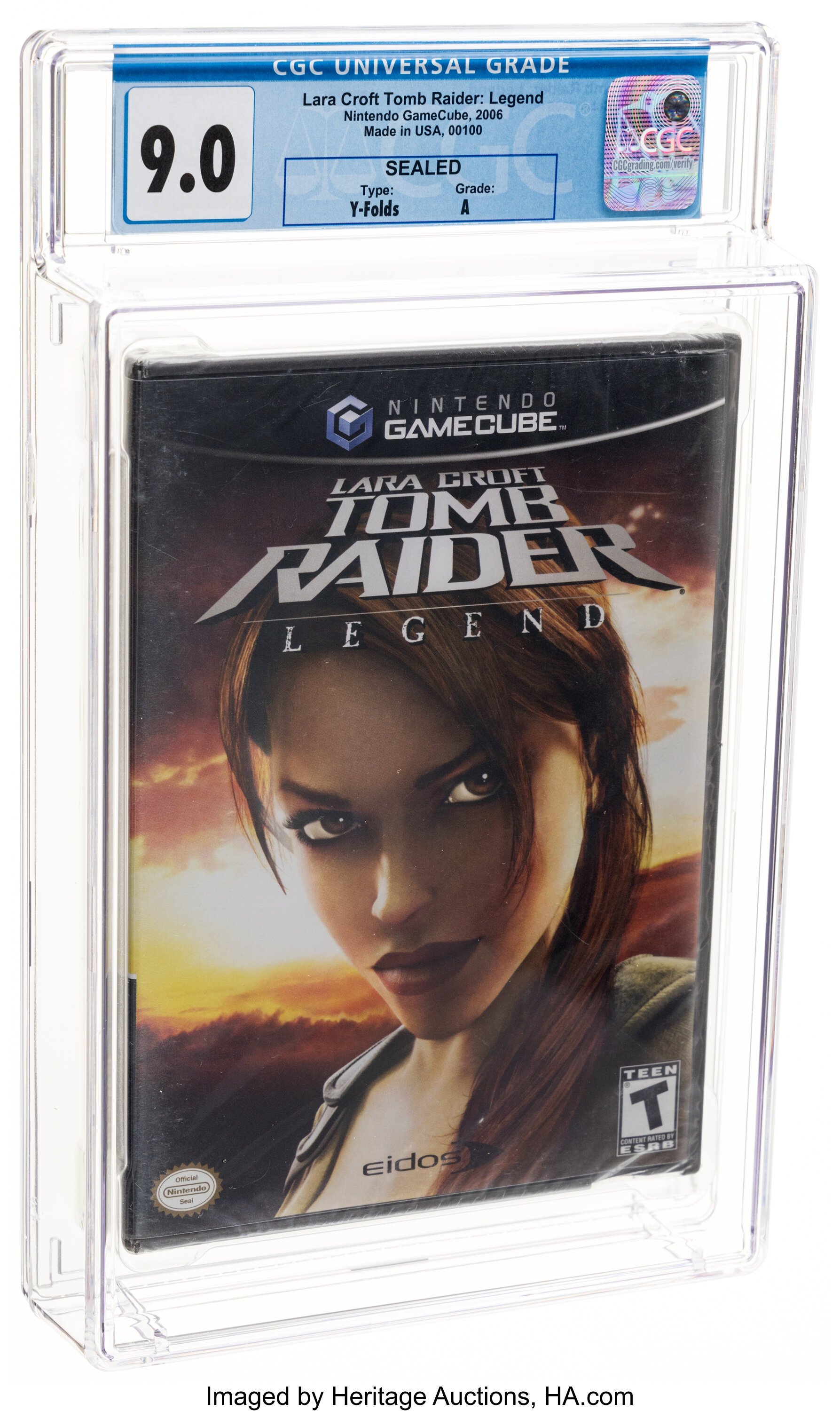 Lara Croft Tomb Raider: Legend (GameCube) — PSA Pop & Prices