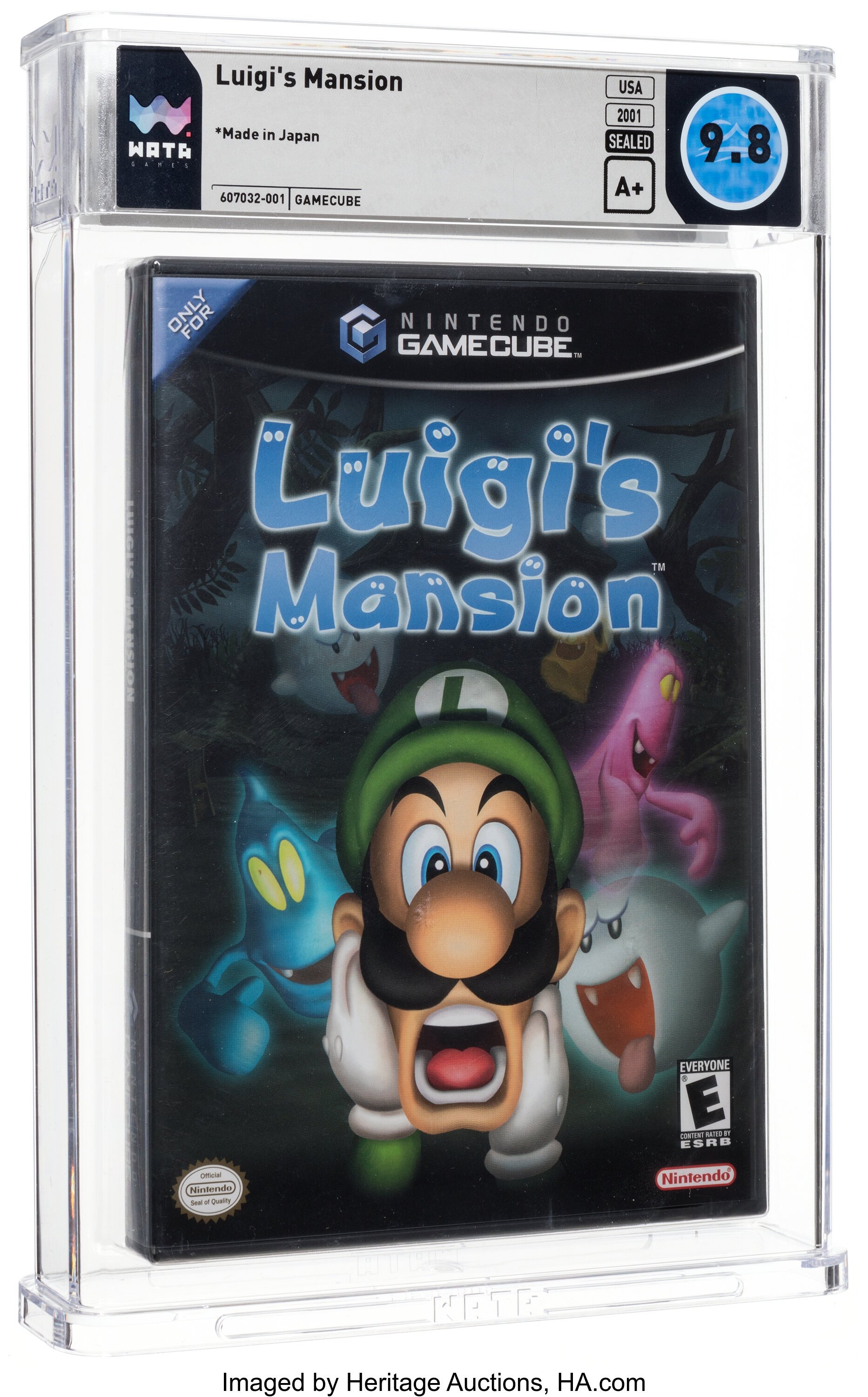 Luigi's Mansion (GameCube): PSA Pop Report & Prices