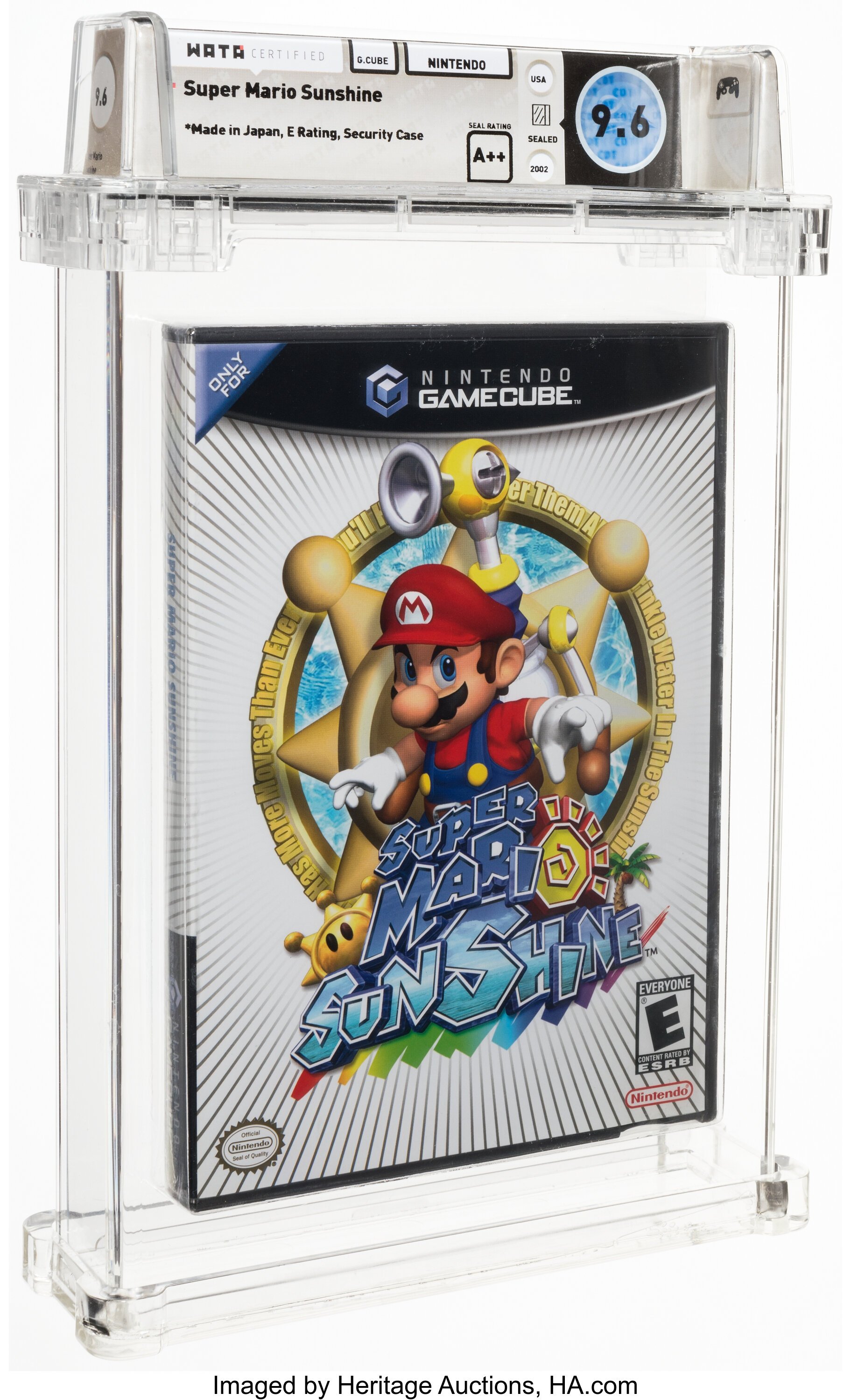 Super Mario Sunshine (GameCube): PSA Pop Report & Prices