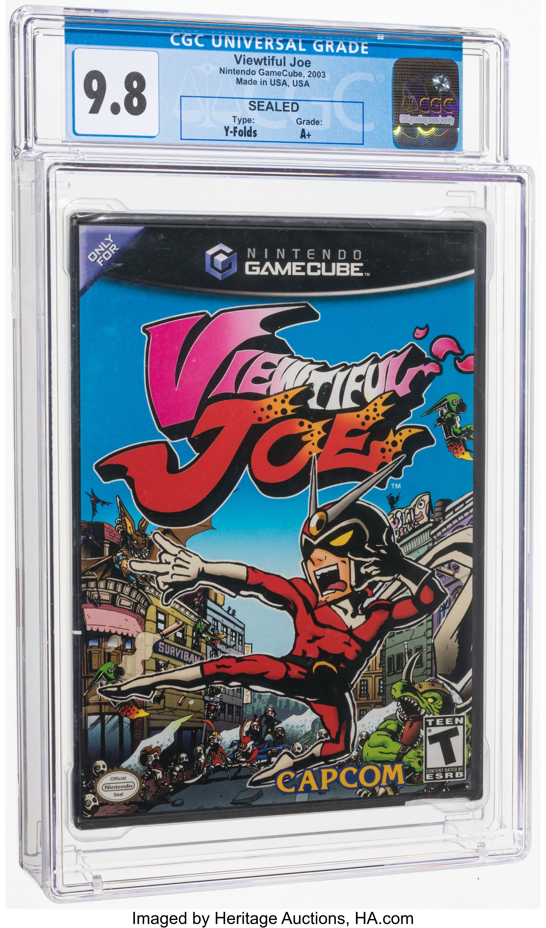 Viewtiful Joe (GameCube): PSA Pop Report & Prices