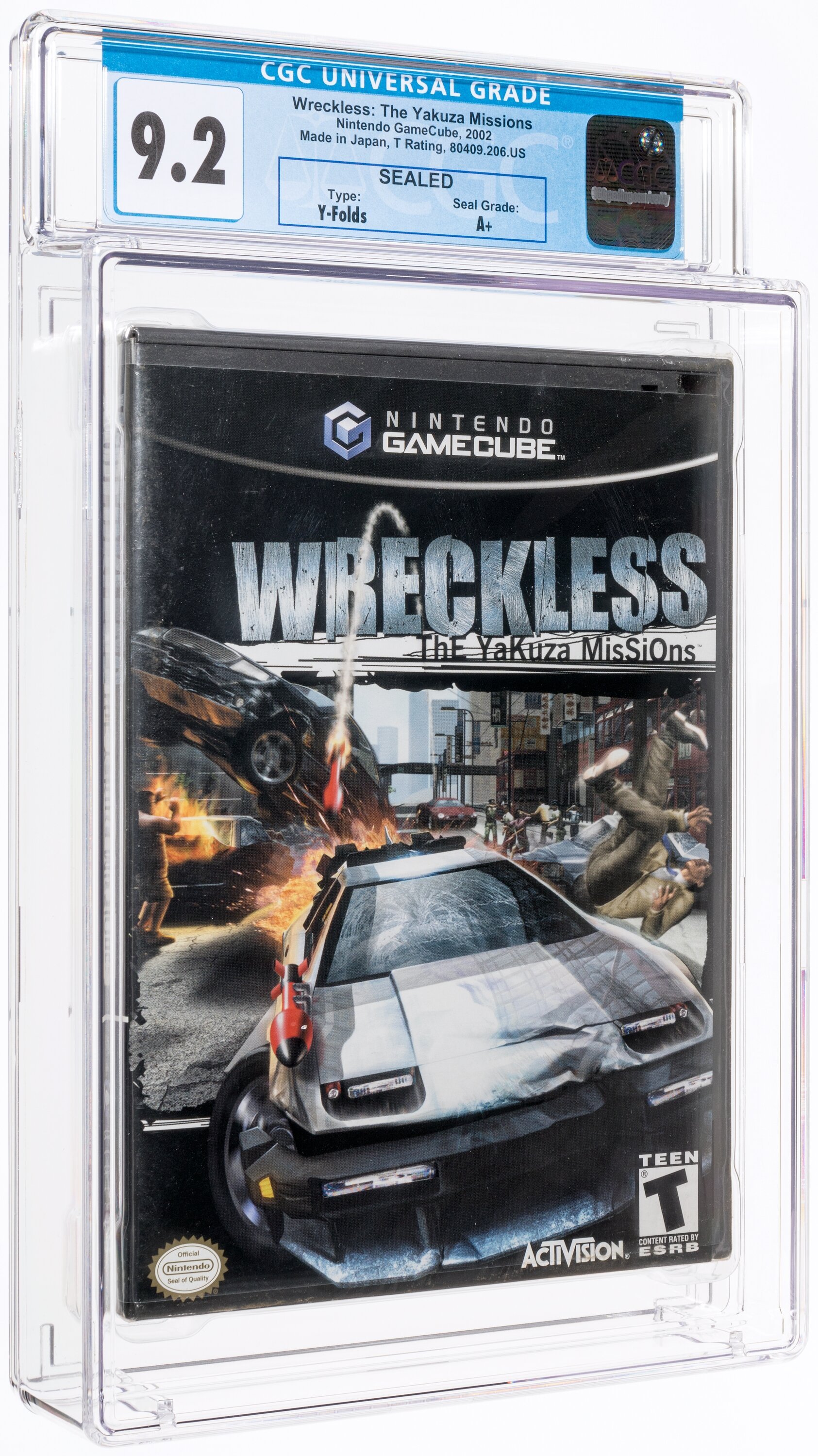 Wreckless: The Yakuza Missions (GameCube) — PSA Pop & Prices