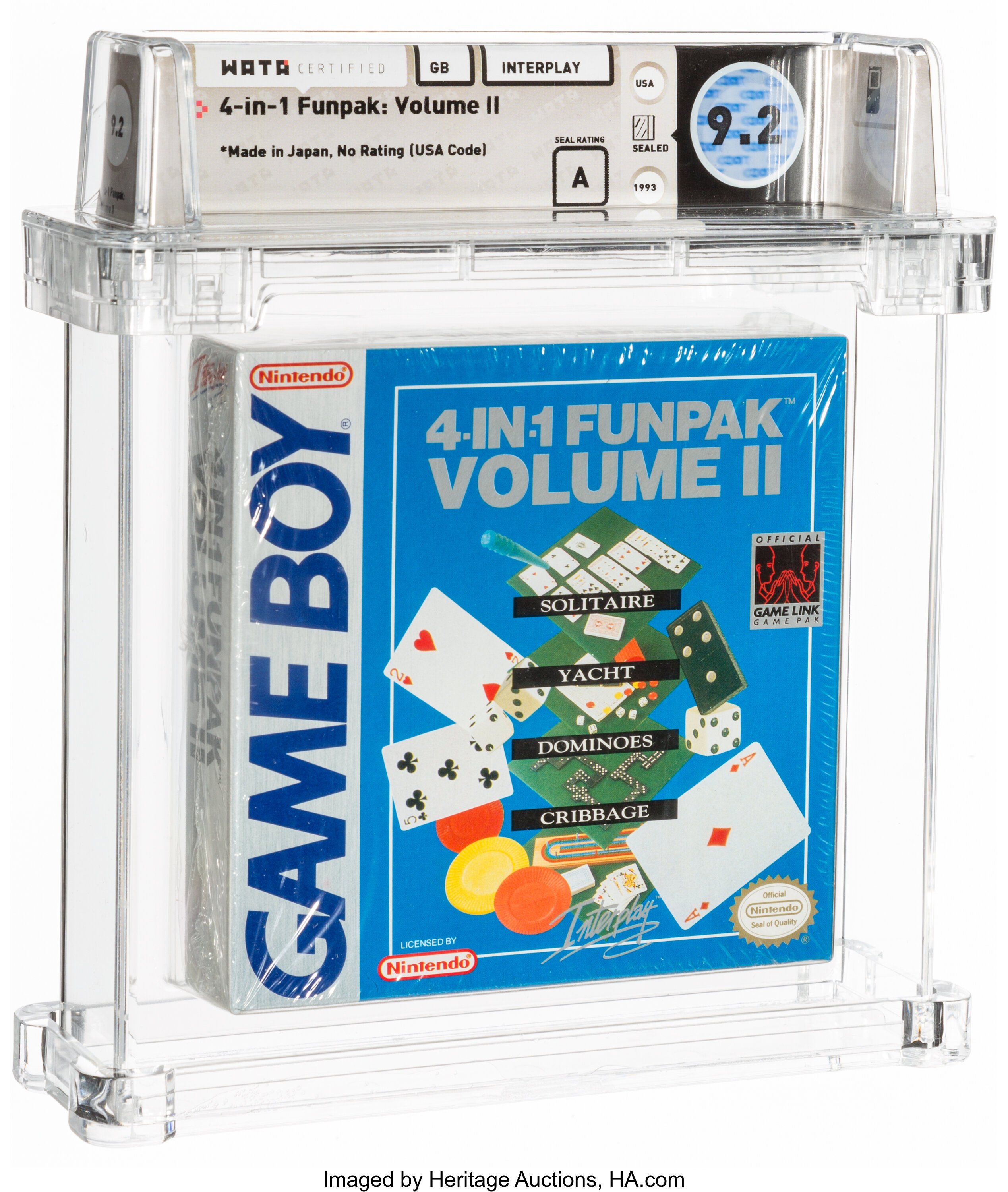 4-in-1 Funpak: Volume II (Game Boy) — PSA Pop & Prices