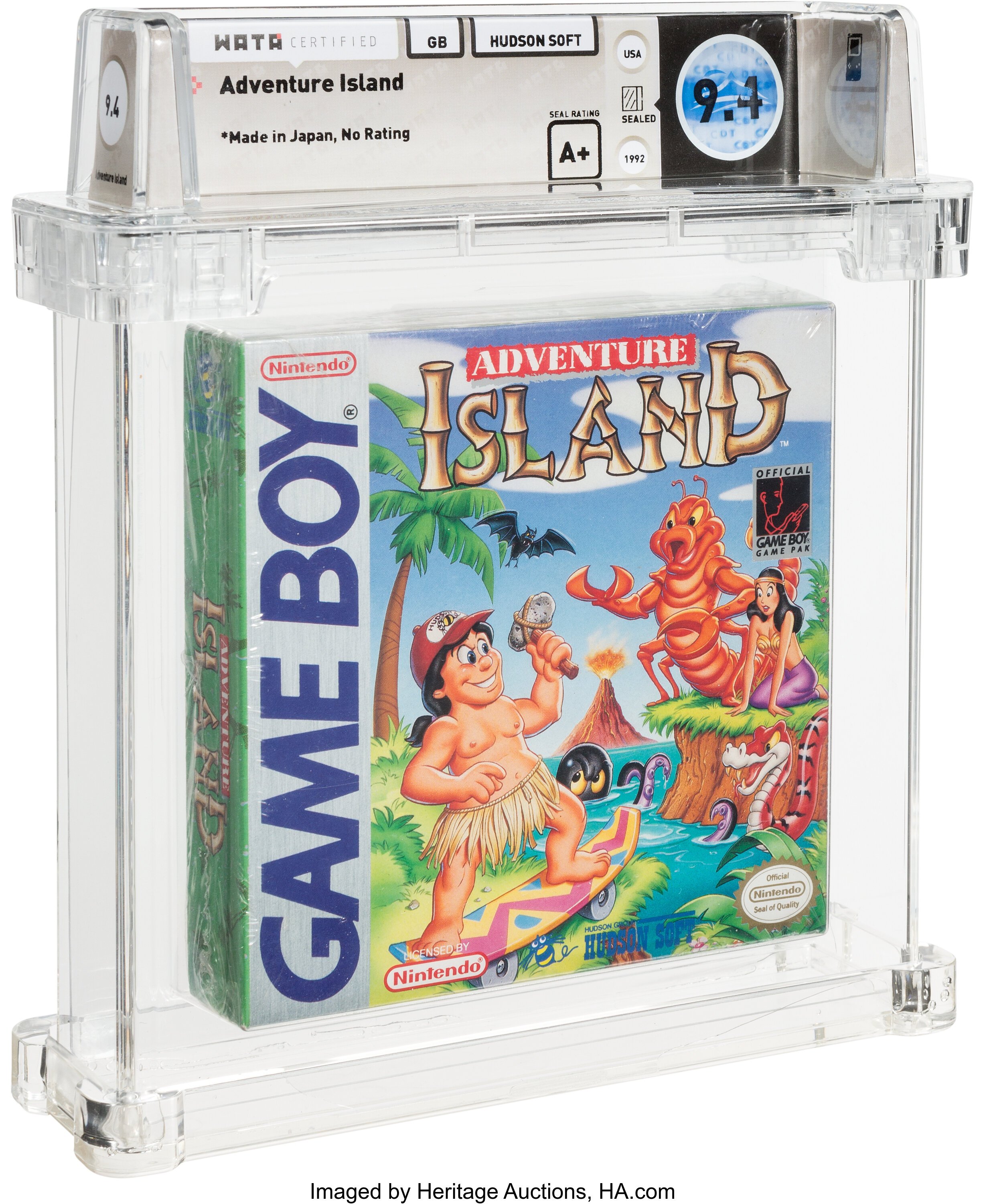 Adventure Island (Game Boy): PSA Pop Report & Prices