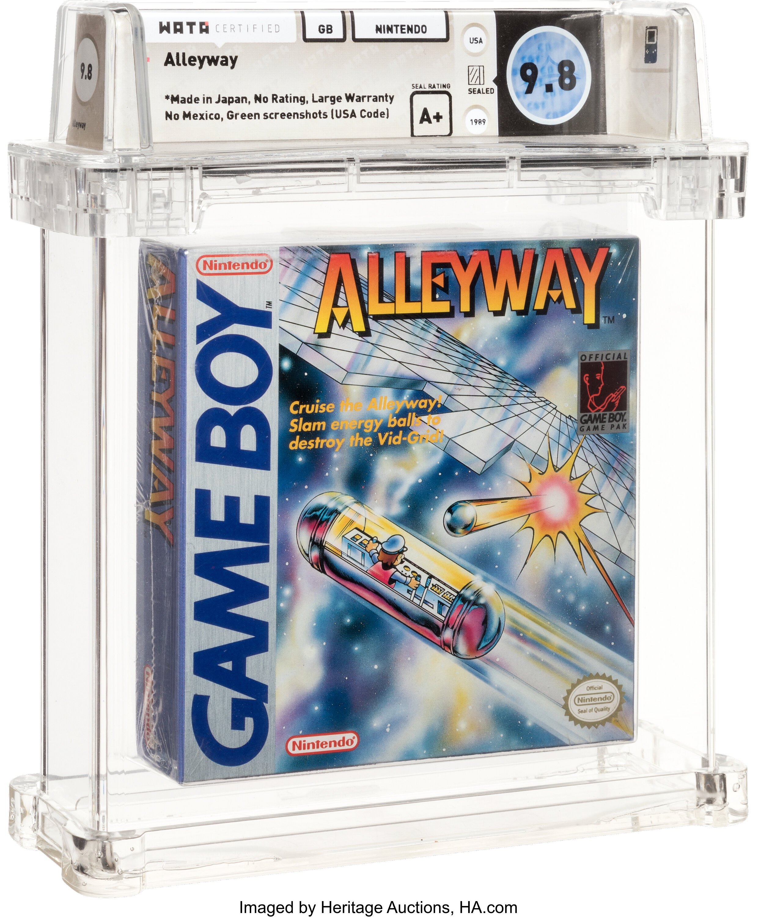 Alleyway (Game Boy): PSA Pop Report & Prices