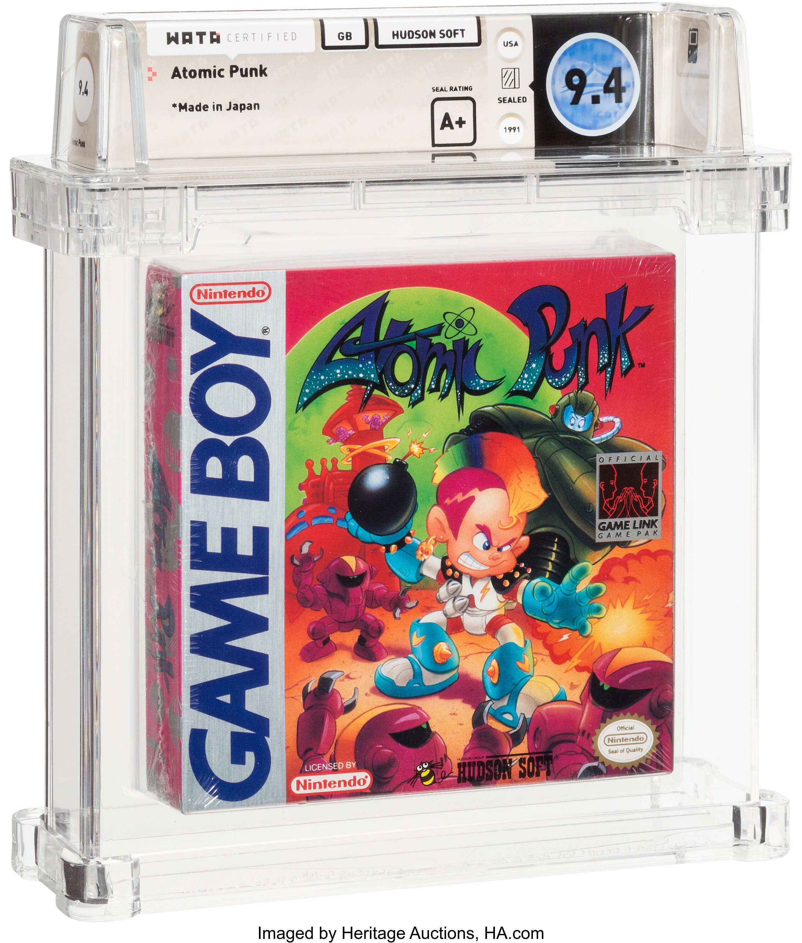Atomic Punk (Game Boy): PSA Pop Report & Prices