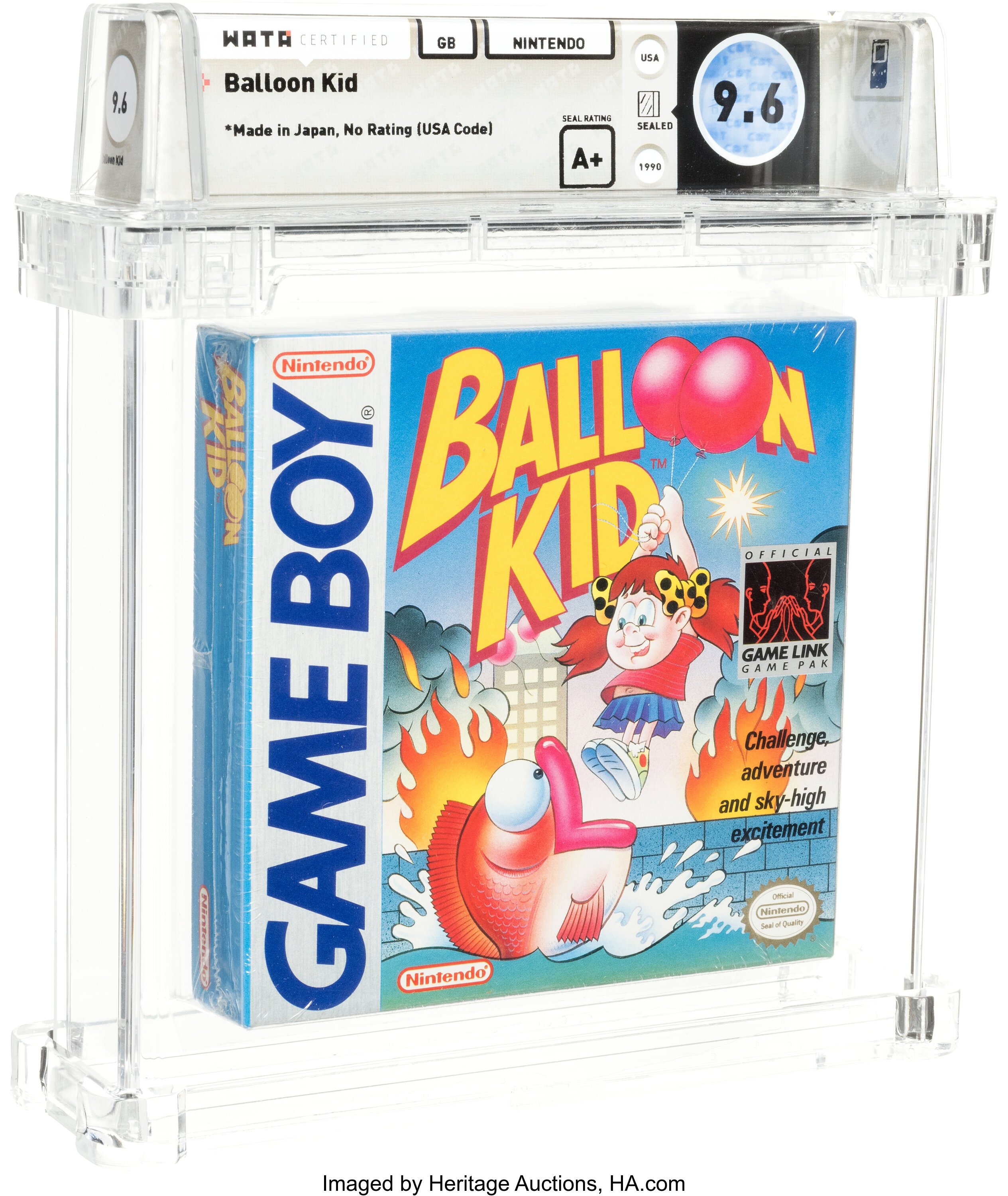 Balloon Kid (Game Boy): PSA Pop Report & Prices