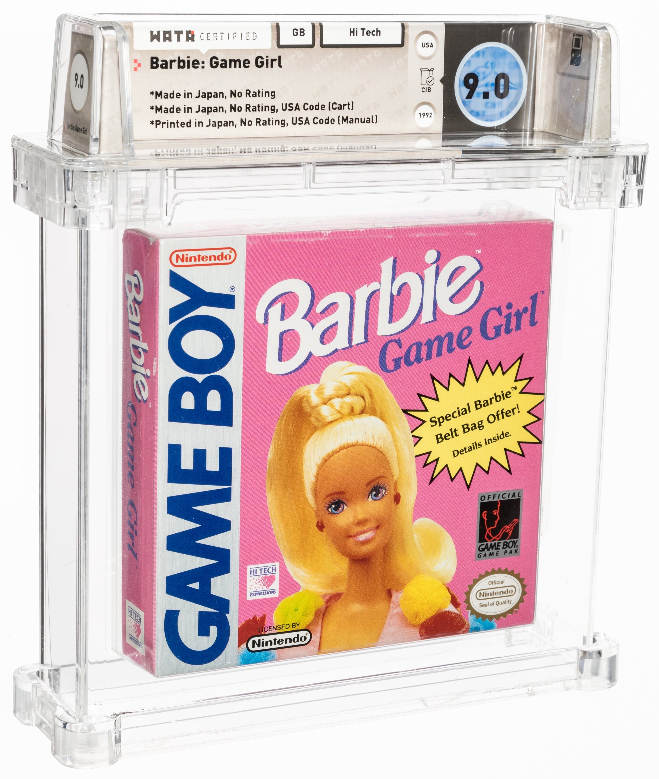 Barbie: Game Girl (Game Boy) — PSA Pop Report & Prices