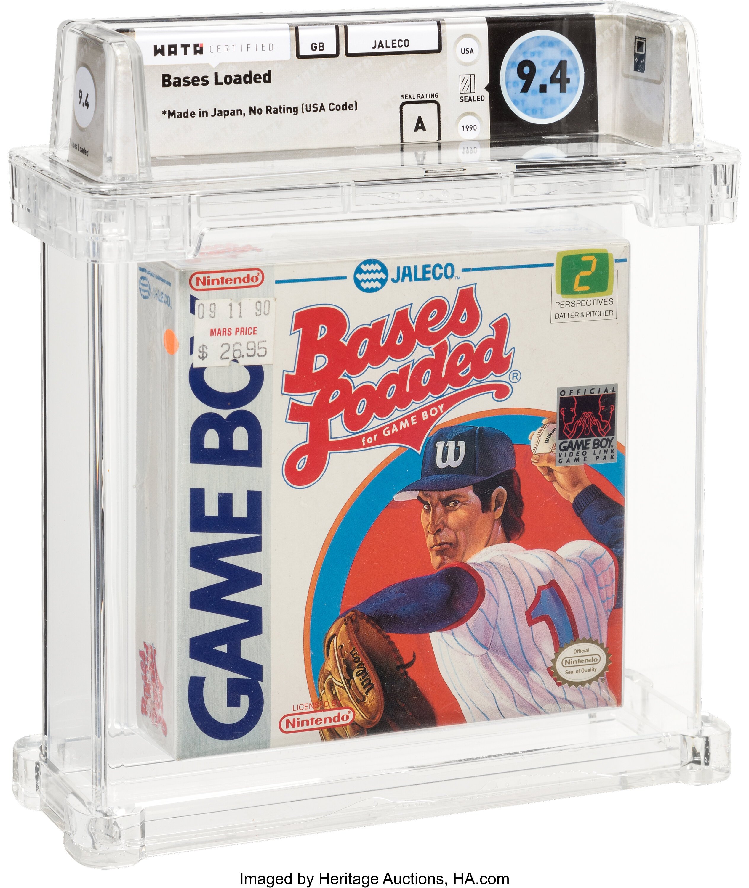 Bases Loaded (Game Boy): PSA Pop Report & Prices