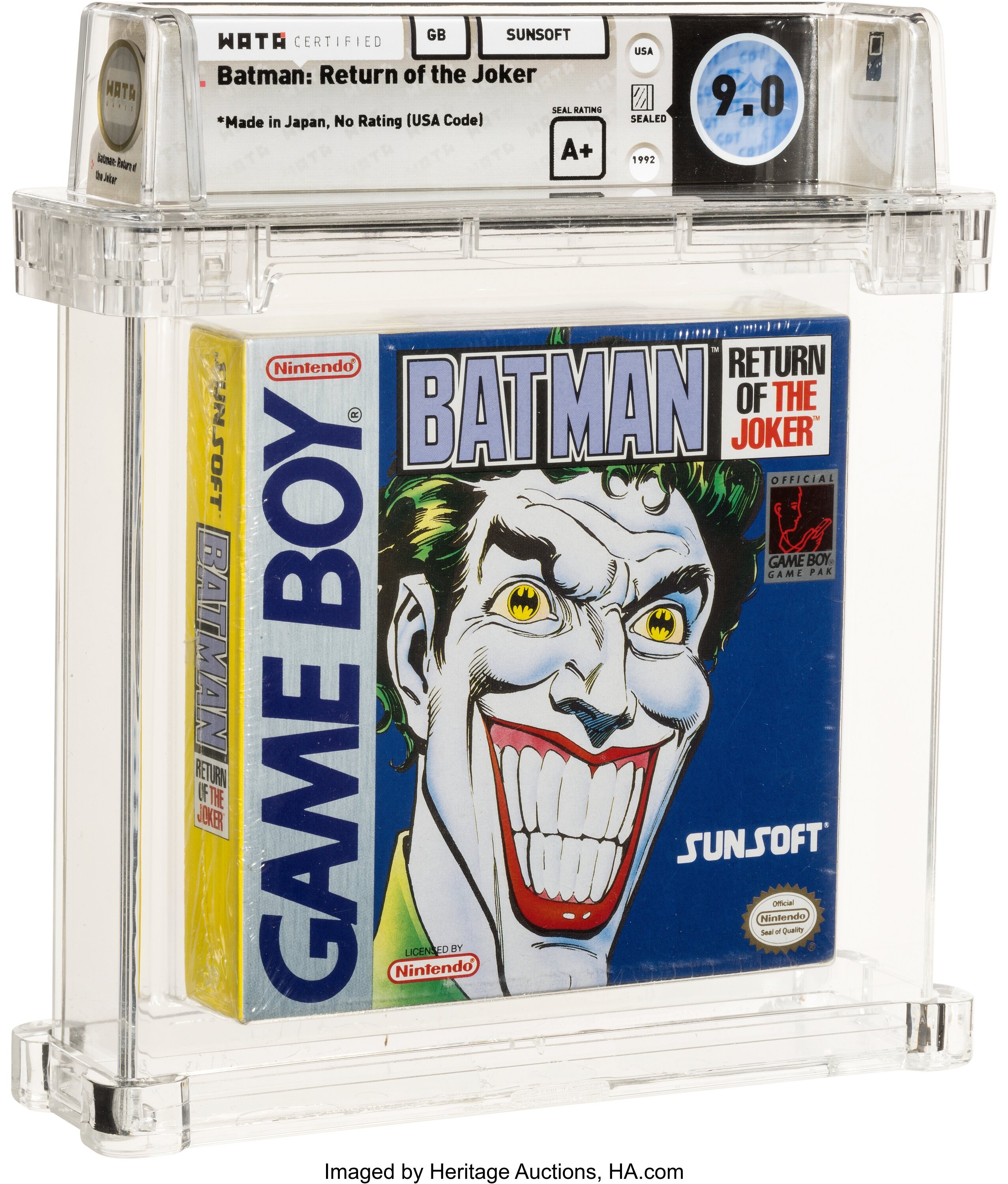 Batman: Return of the Joker (Game Boy) — PSA Pop & Prices