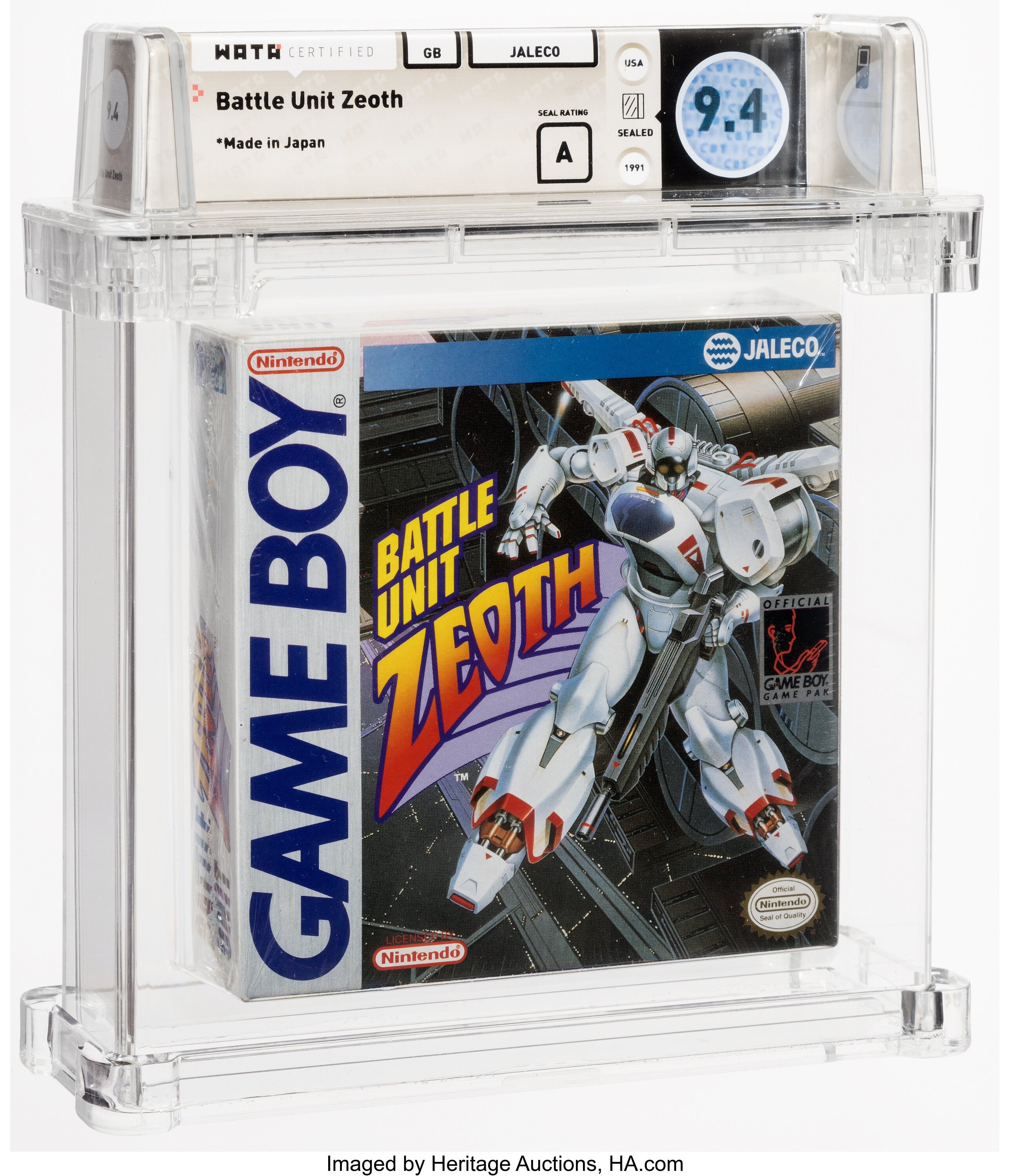Battle Unit Zeoth (Game Boy): PSA Pop Report & Prices