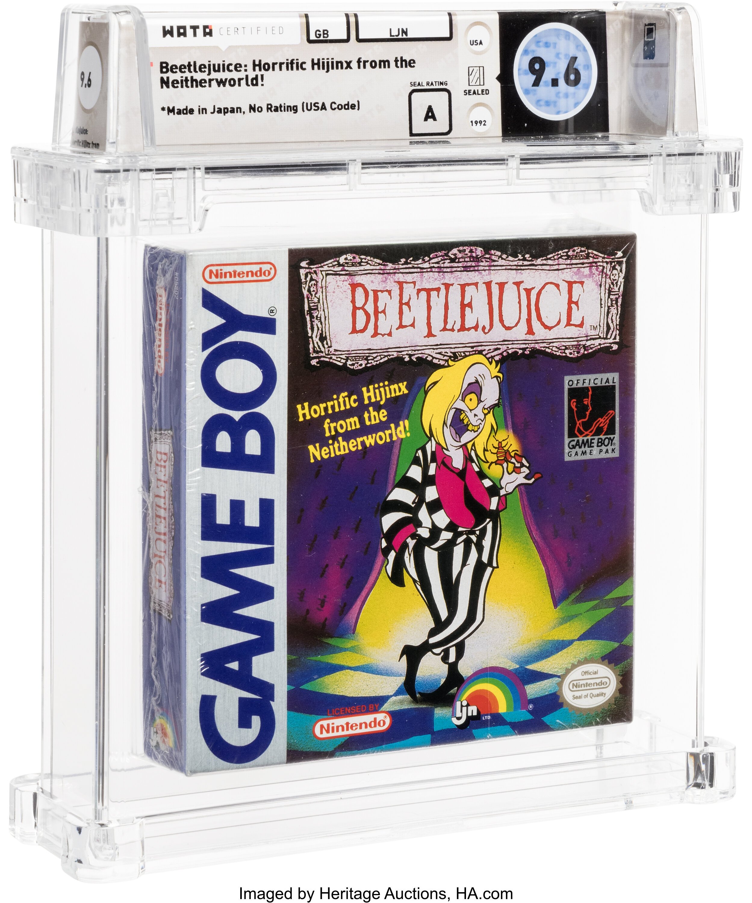 Beetlejuice: Horrific Hijinx from the Neitherworld! (Game Boy)