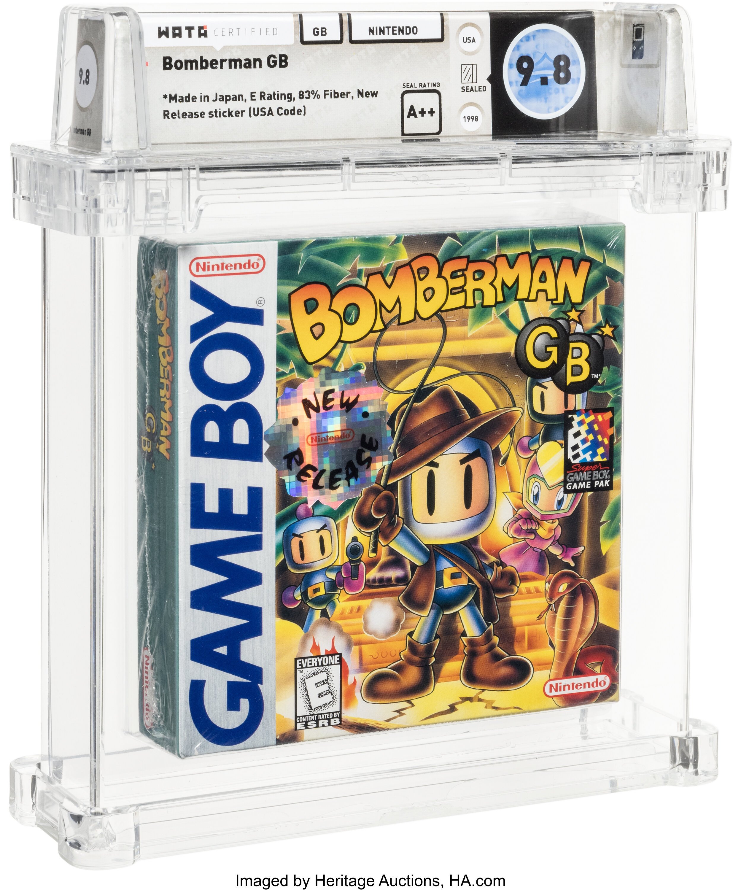 Bomberman GB (Game Boy): PSA Pop Report & Prices