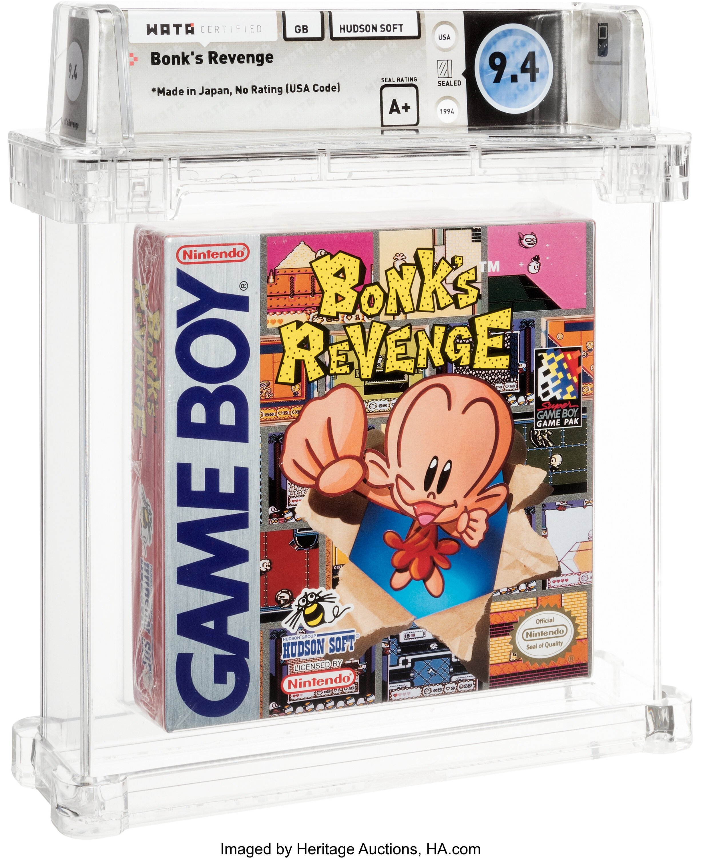 Bonk's Revenge (Game Boy): PSA Pop Report & Prices