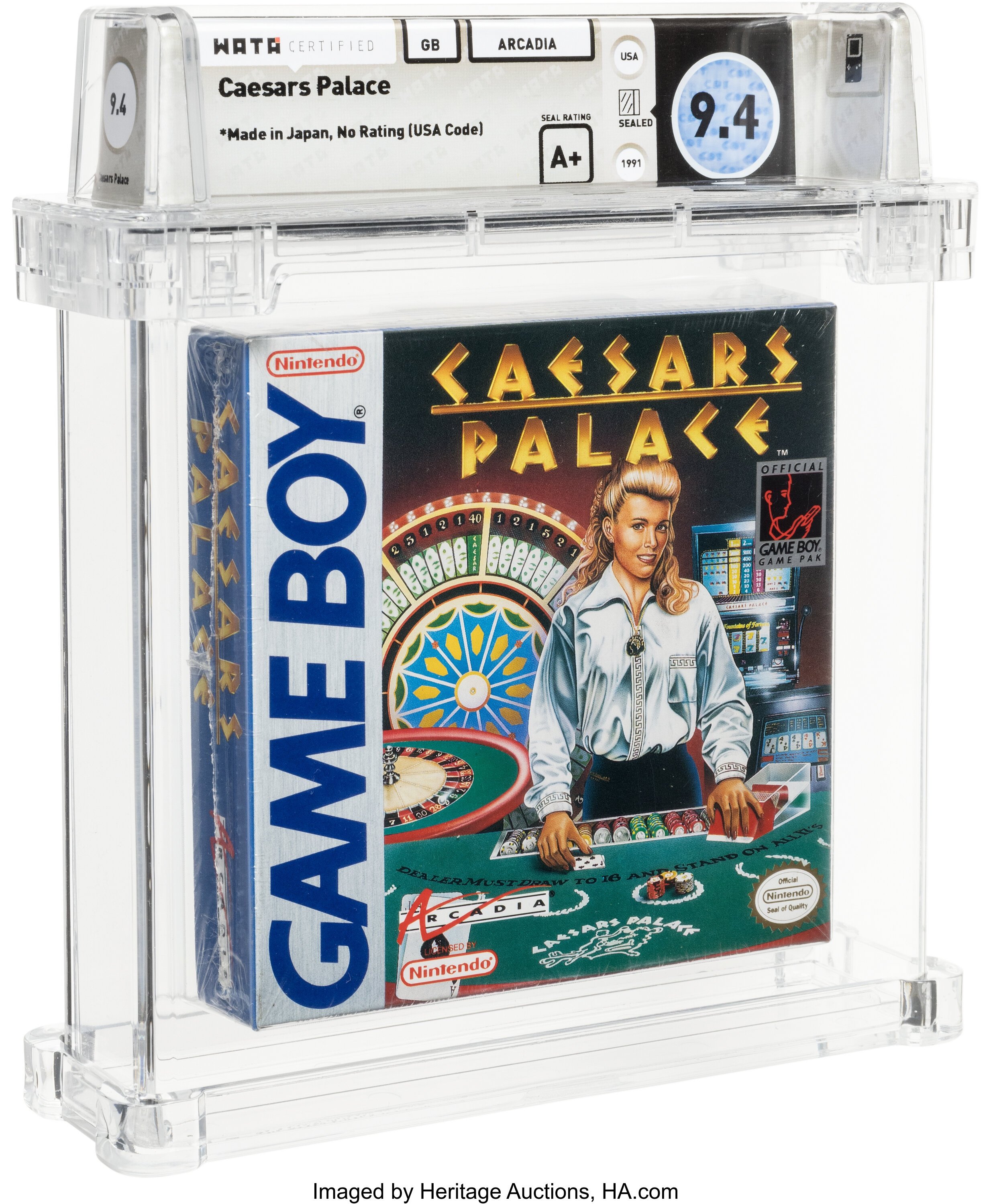 Caesars Palace (Game Boy): PSA Pop Report & Prices