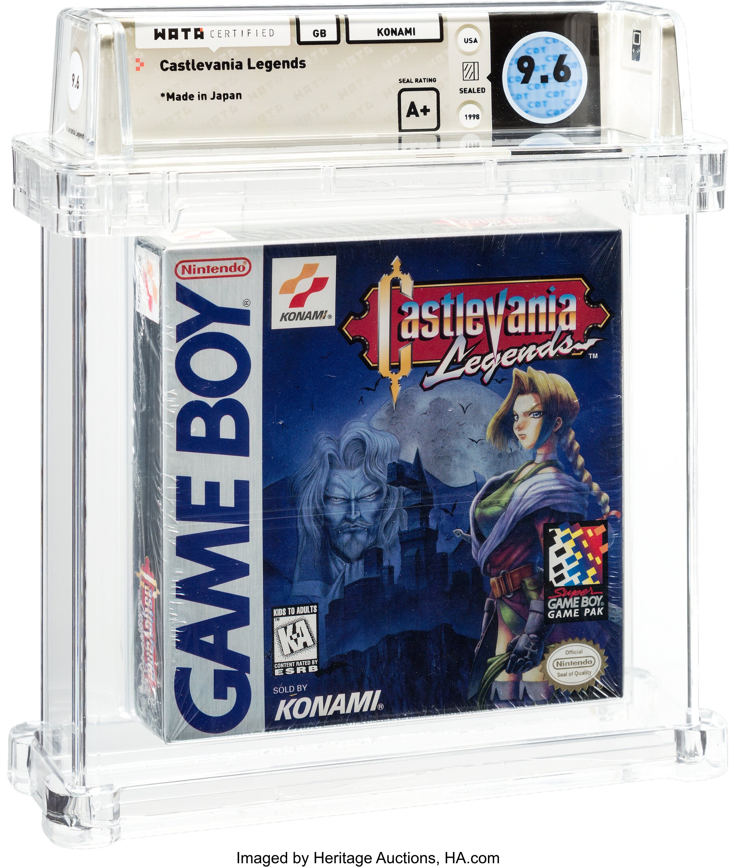 Castlevania Legends (Game Boy): PSA Pop Report & Prices