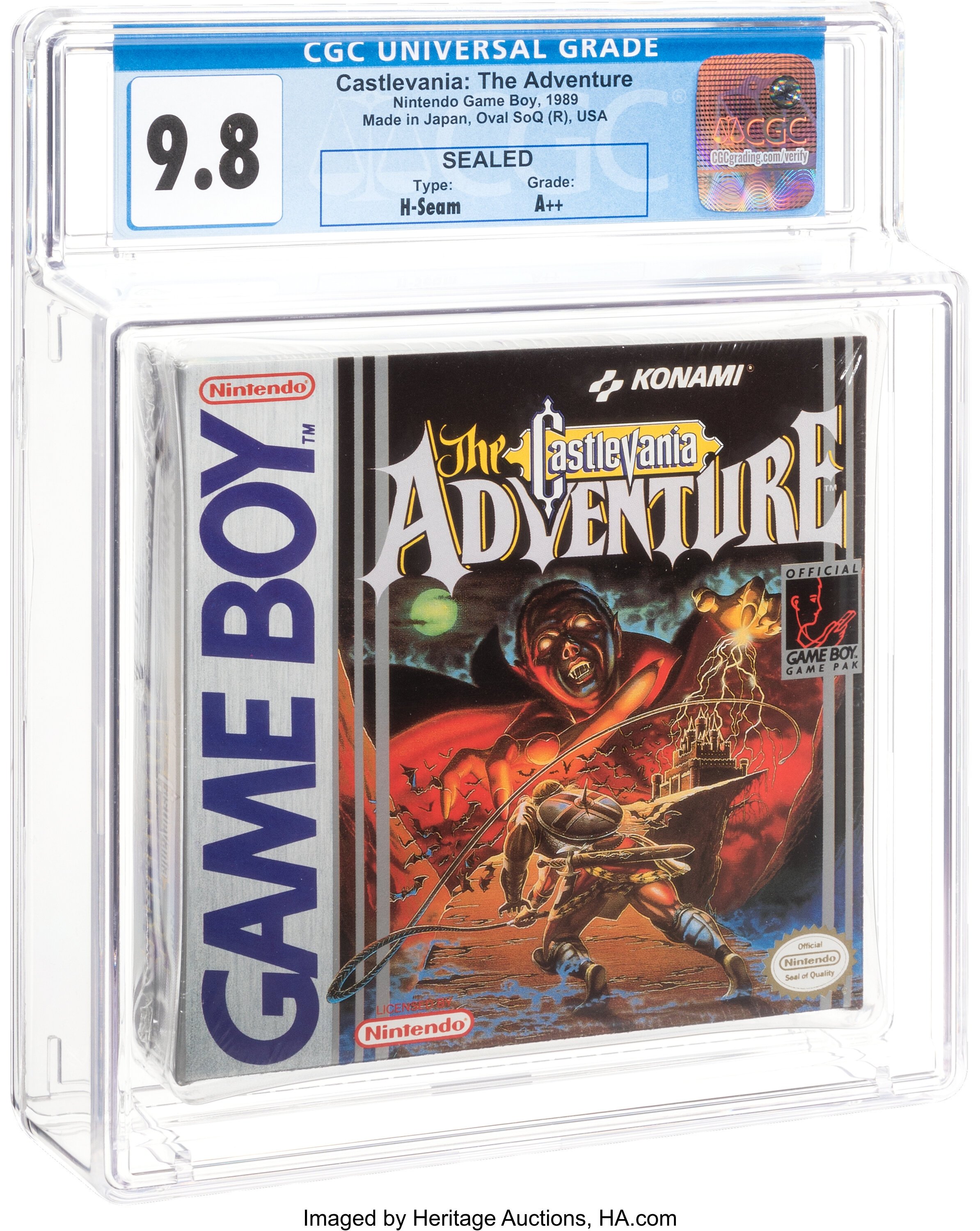 Castlevania: The Adventure (Game Boy) — PSA Pop & Prices
