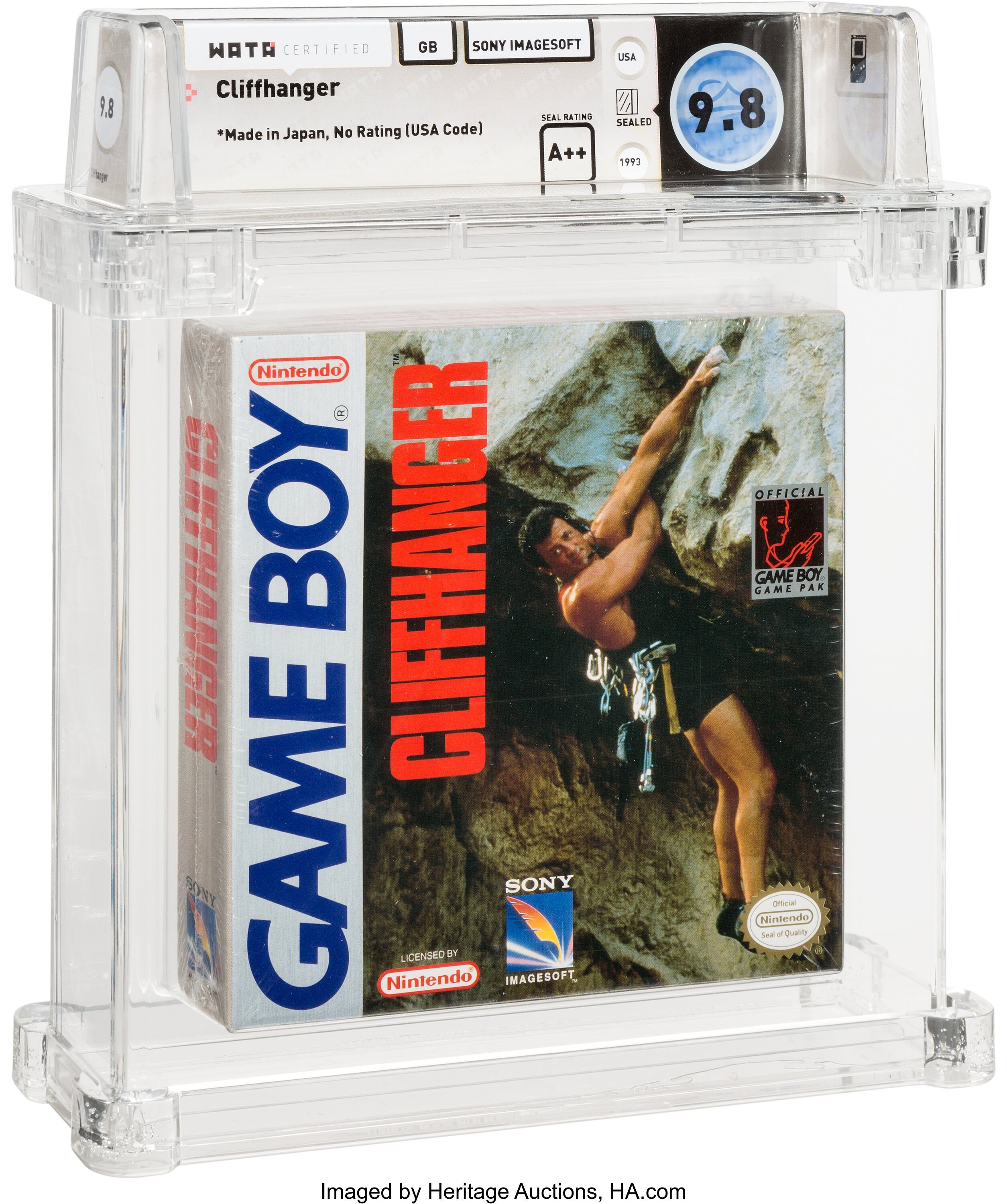 Cliffhanger (Game Boy): PSA Pop Report & Prices