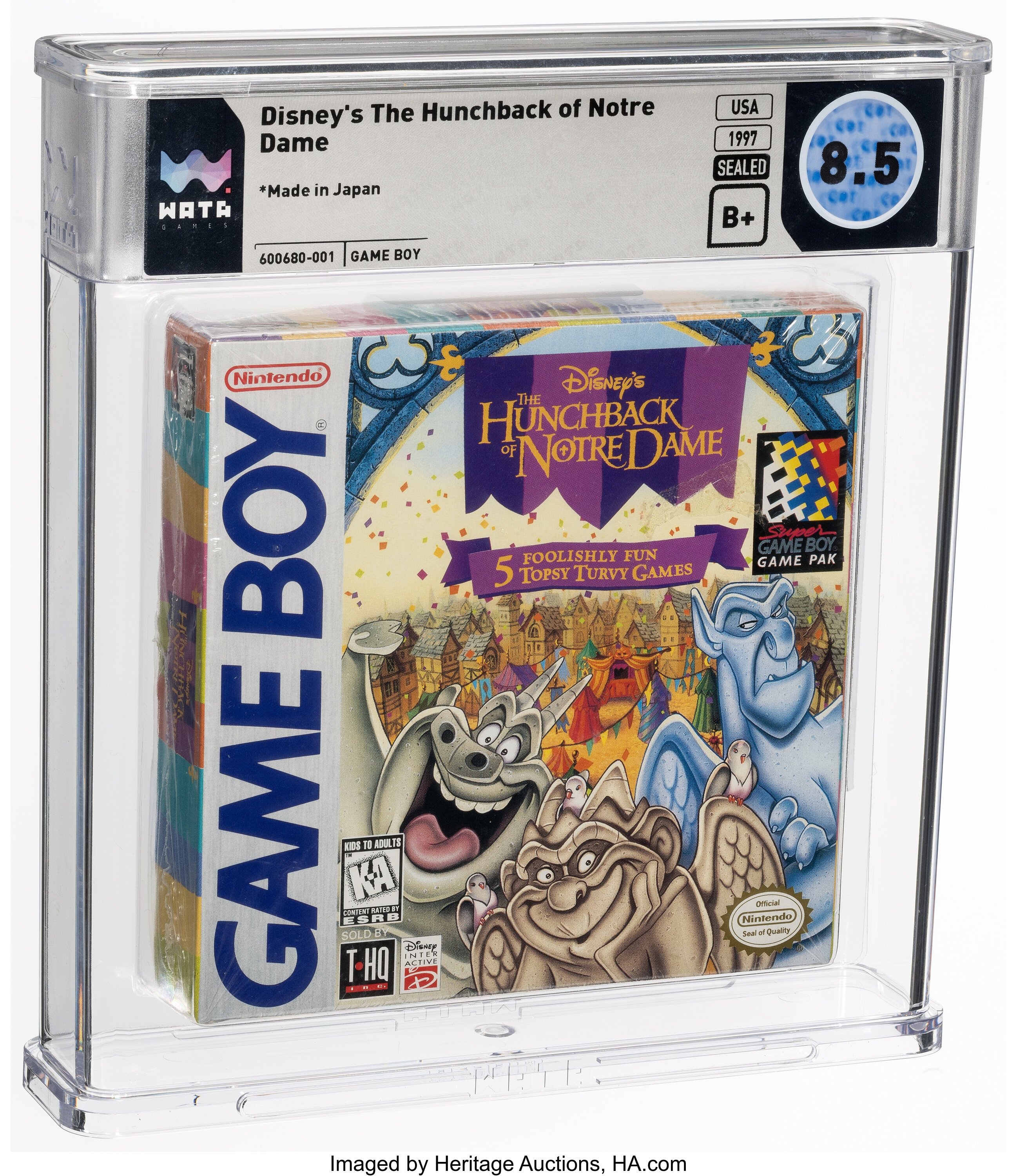 Disney's The Hunchback of Notre Dame (Game Boy): Pop Report