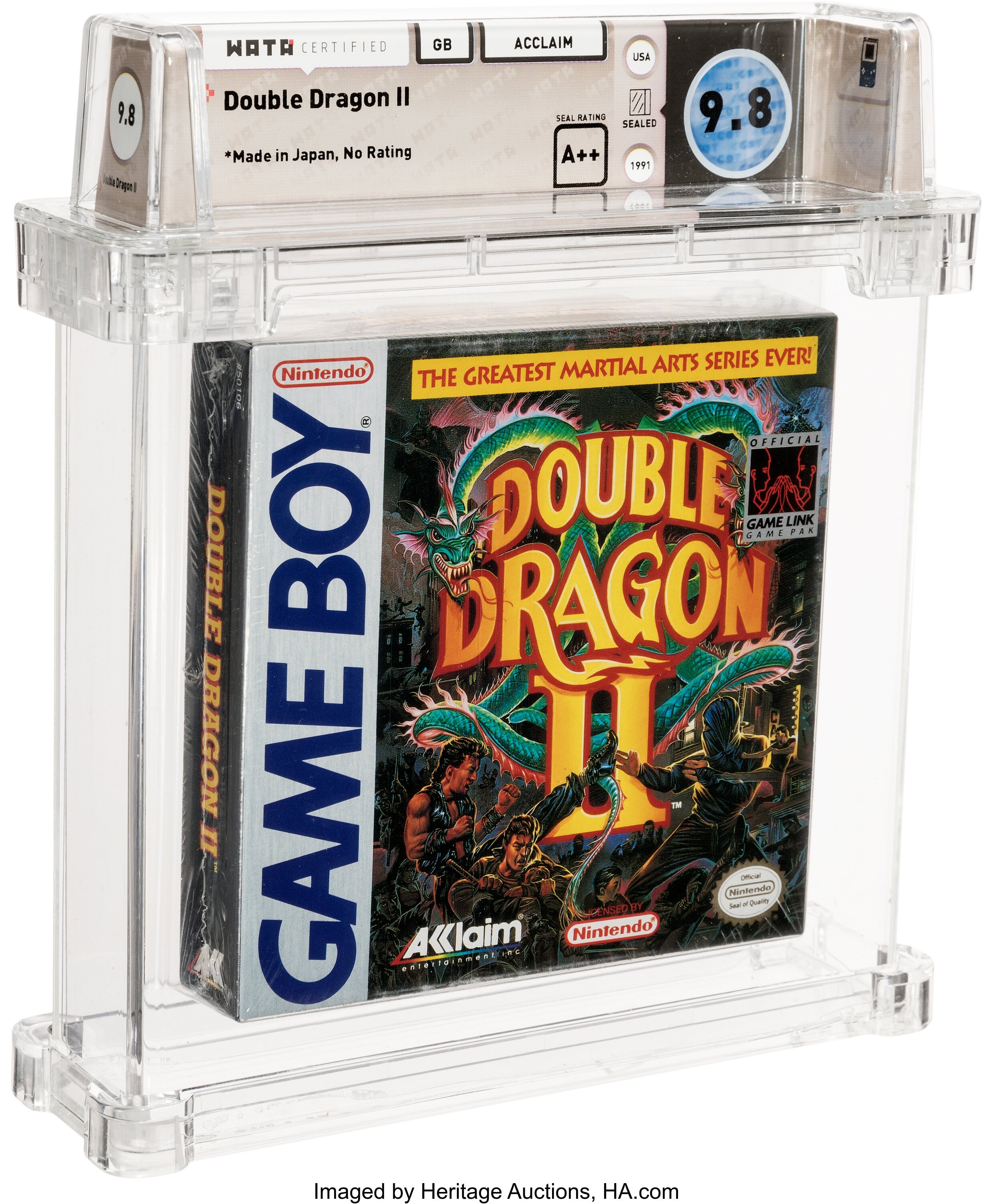 Double Dragon II (Game Boy): PSA Pop Report & Prices
