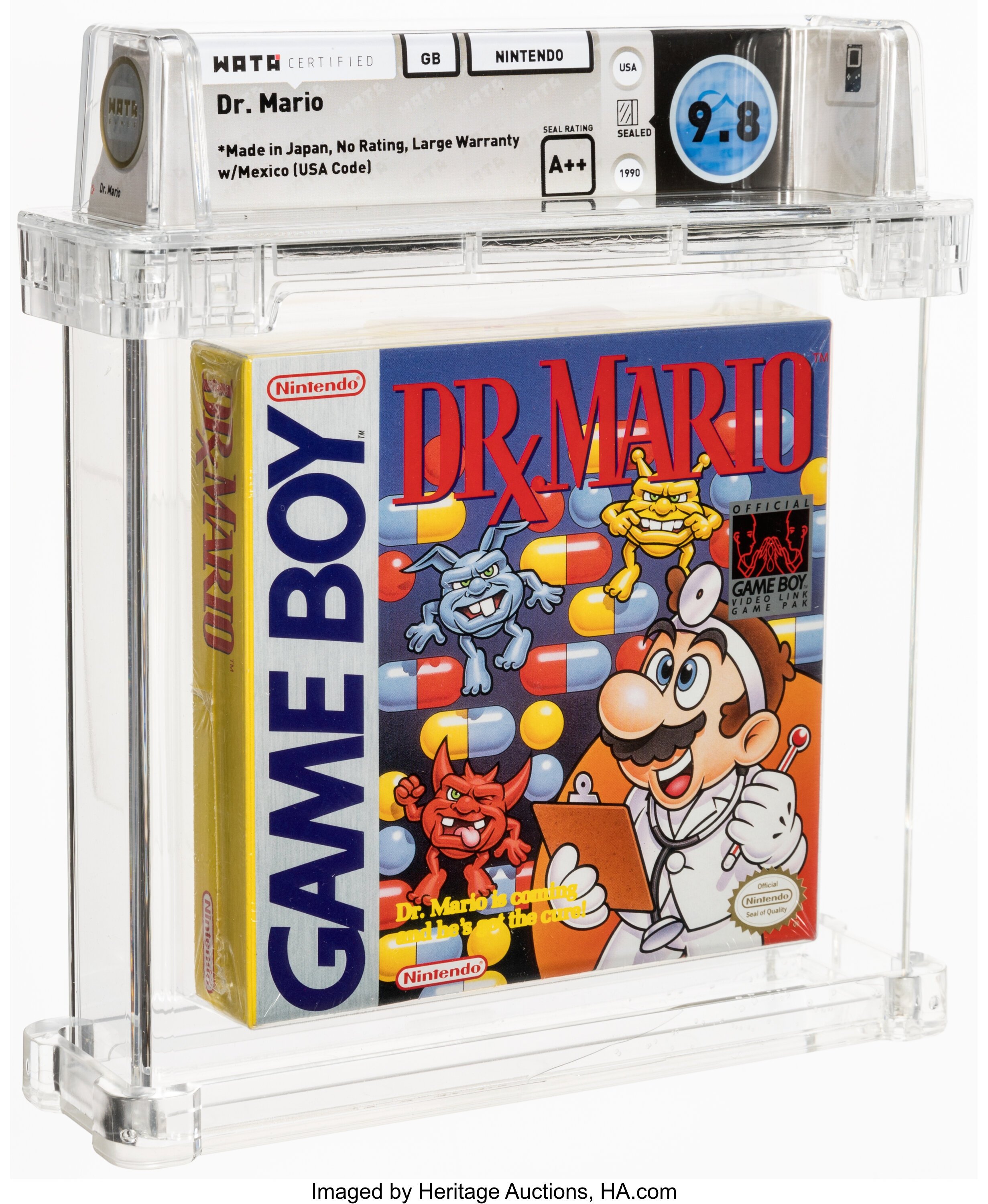 Dr. Mario (Game Boy): PSA Pop Report & Prices