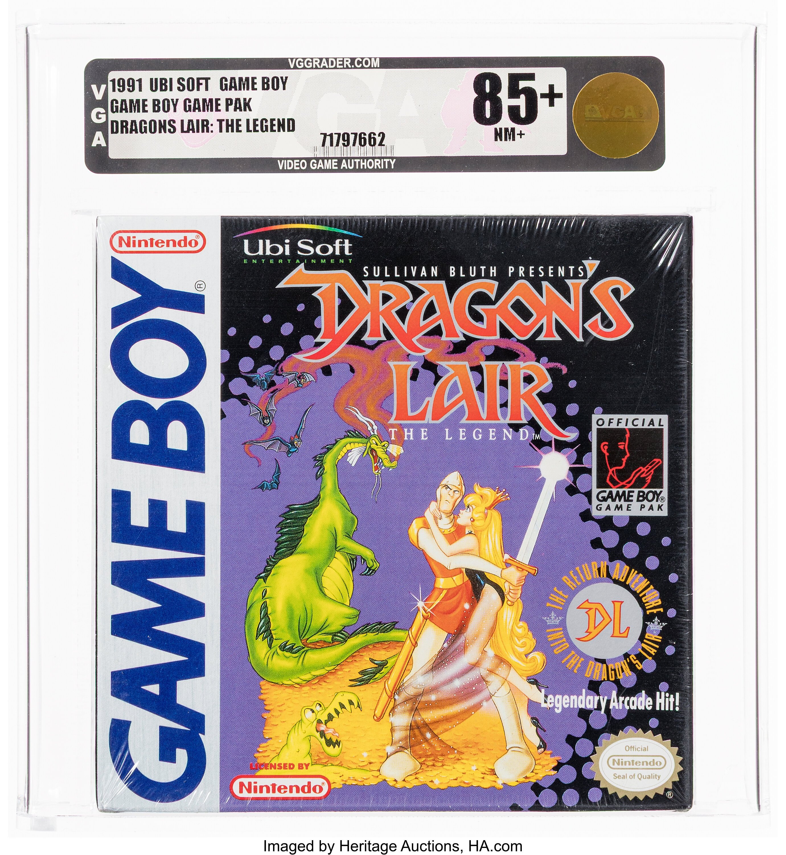 Dragon's Lair: The Legend (Game Boy) — PSA Pop & Prices