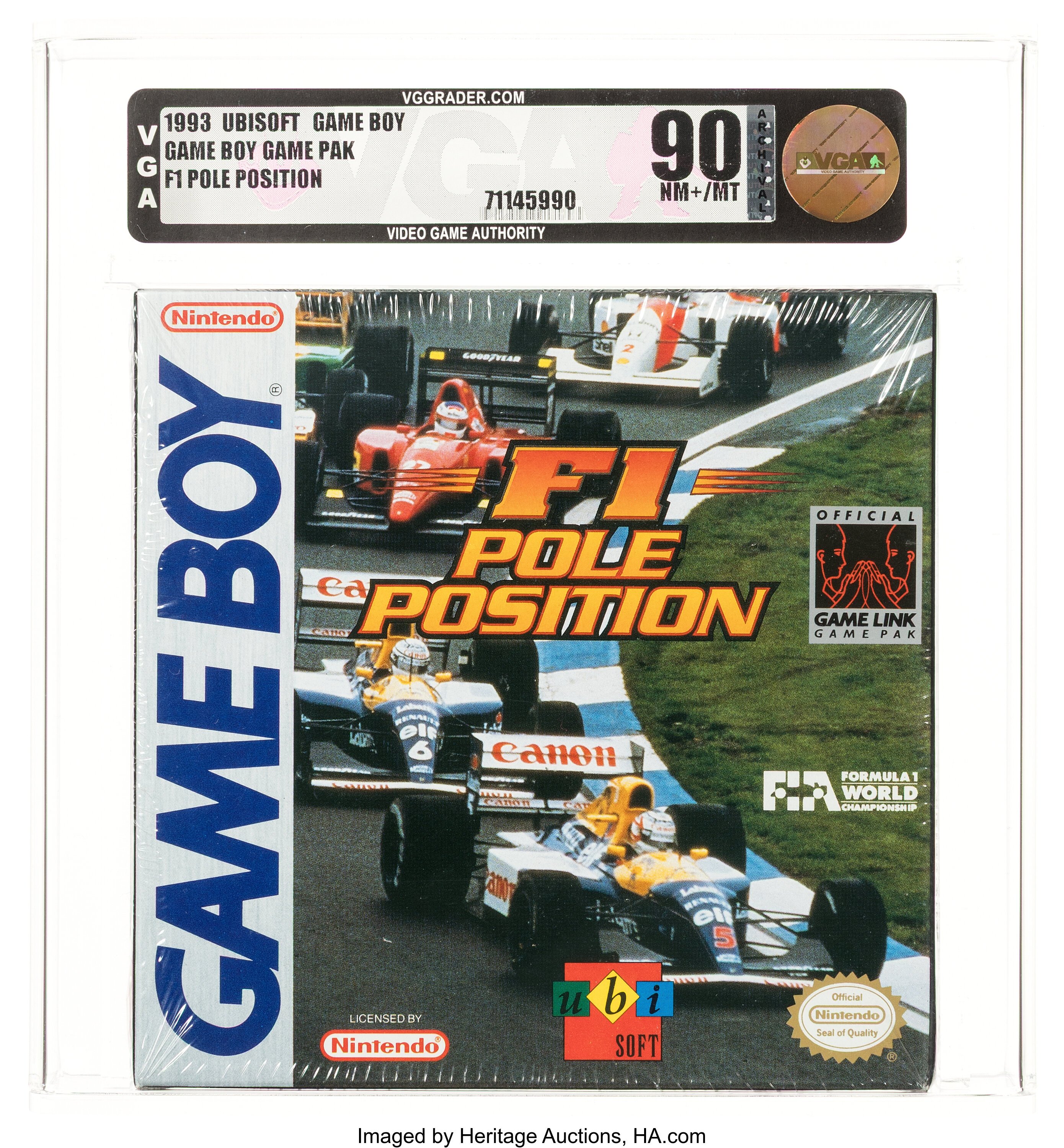 F1 Pole Position (Game Boy): PSA Pop Report & Prices