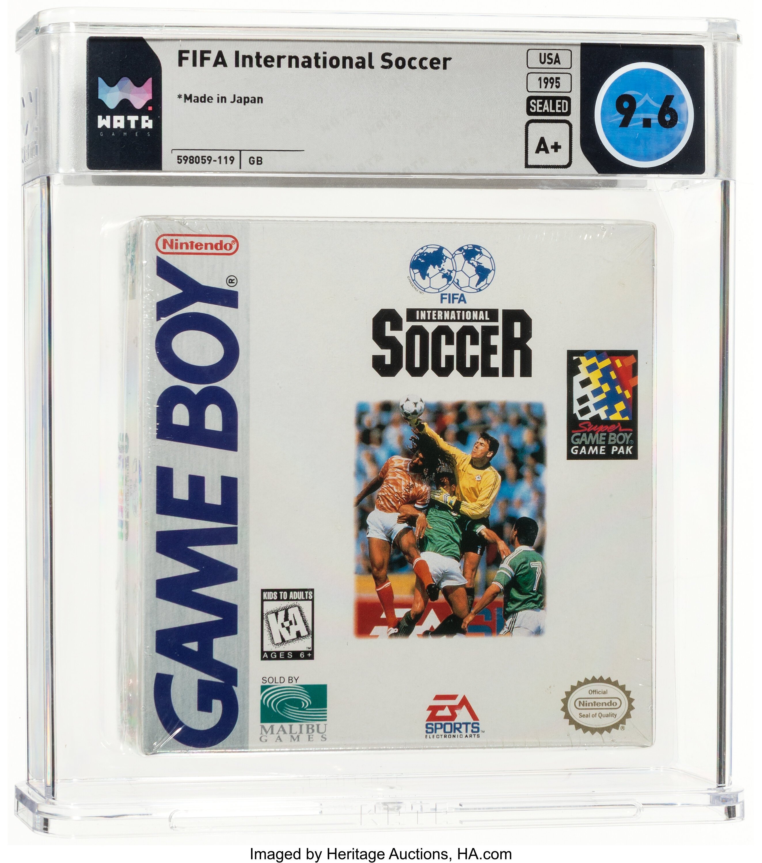 FIFA International Soccer (Game Boy): PSA Pop & Prices