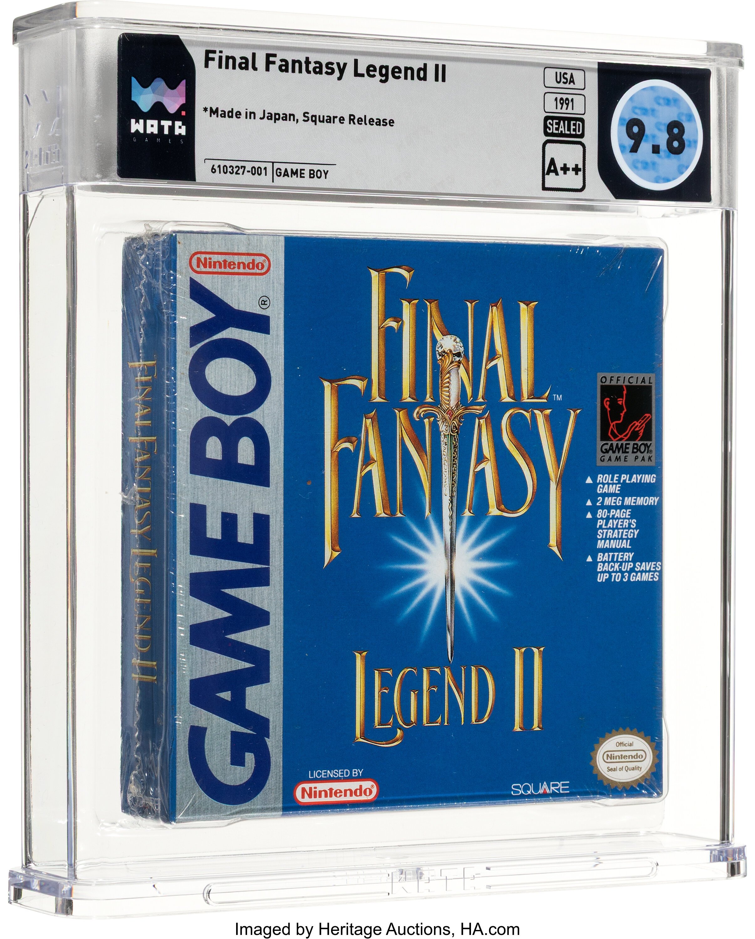 Final Fantasy Legend II (Game Boy): PSA Pop Report & Prices