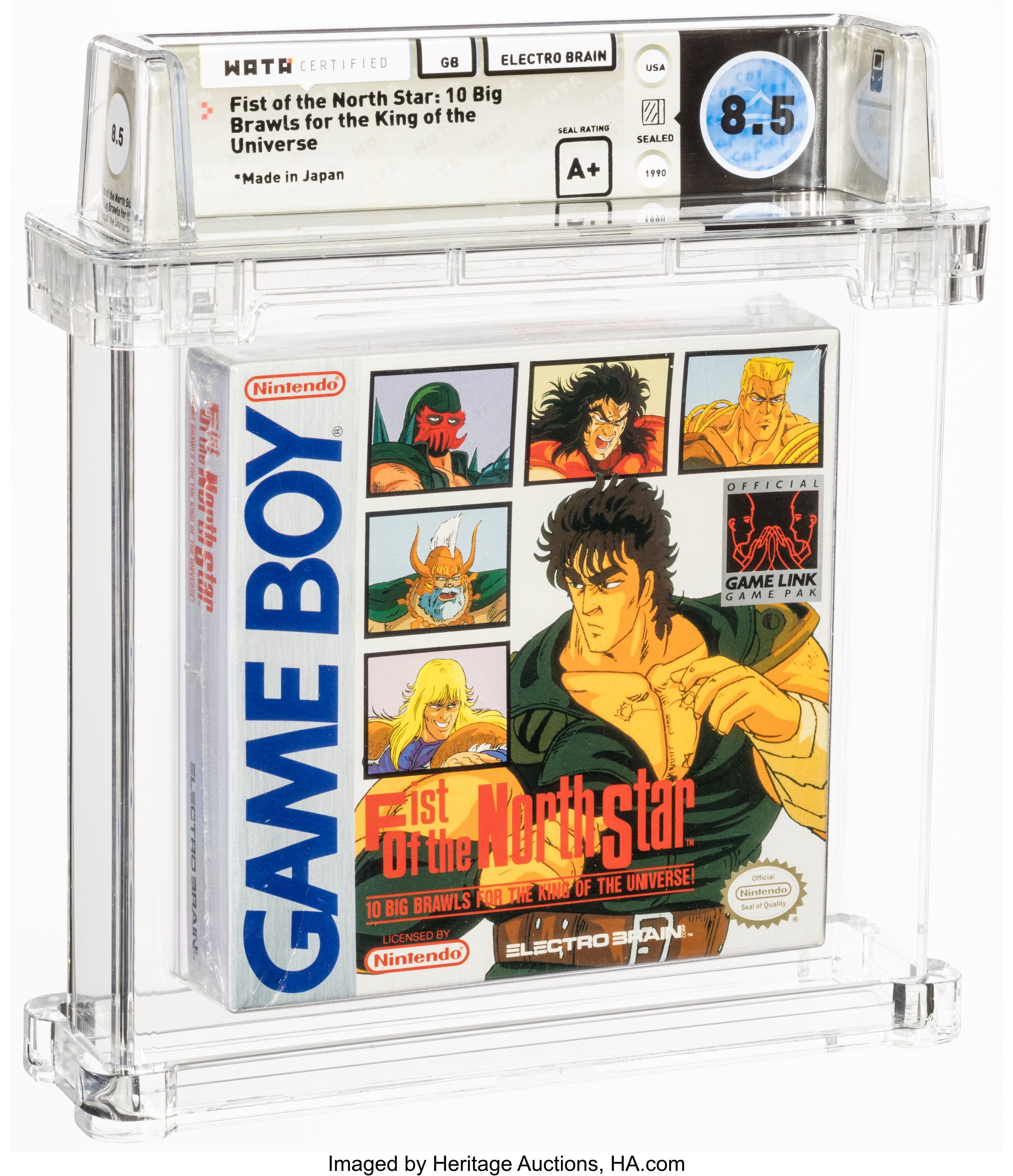 Fist of the North Star: 10 Big Brawls for the King of the Universe (Game Boy)
