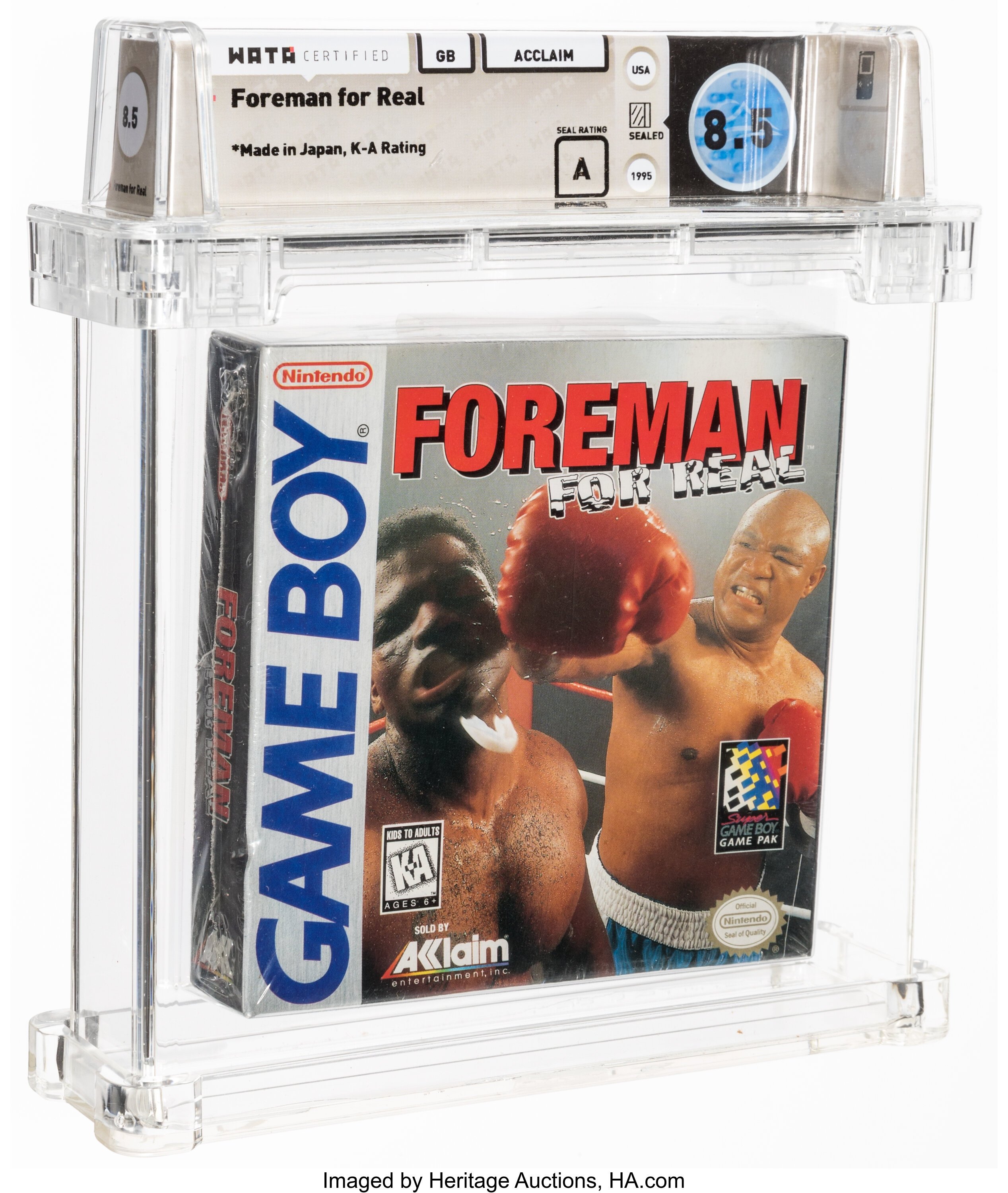 Foreman for Real (Game Boy): PSA Pop Report & Prices