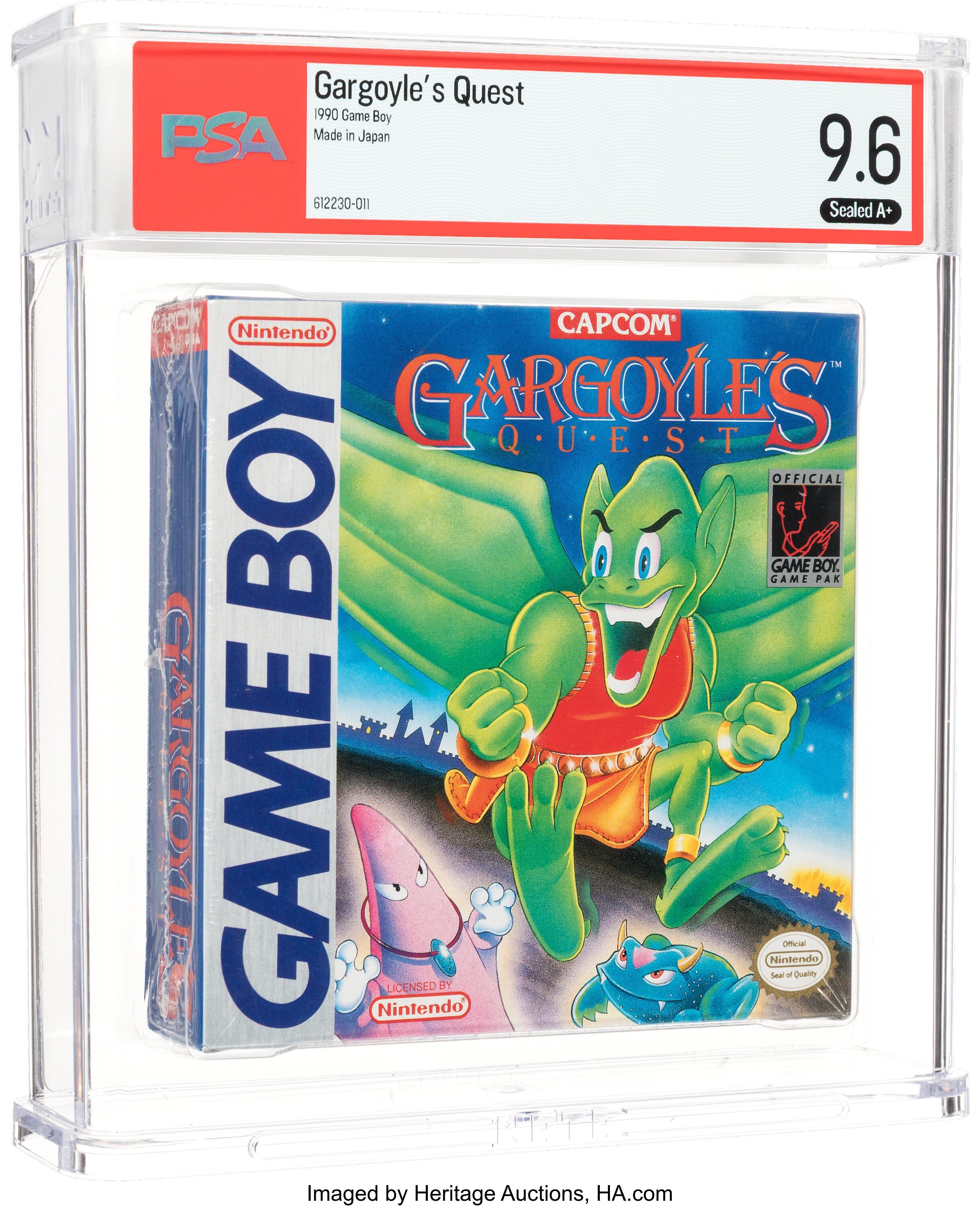Gargoyle's Quest (Game Boy): PSA Pop Report & Prices
