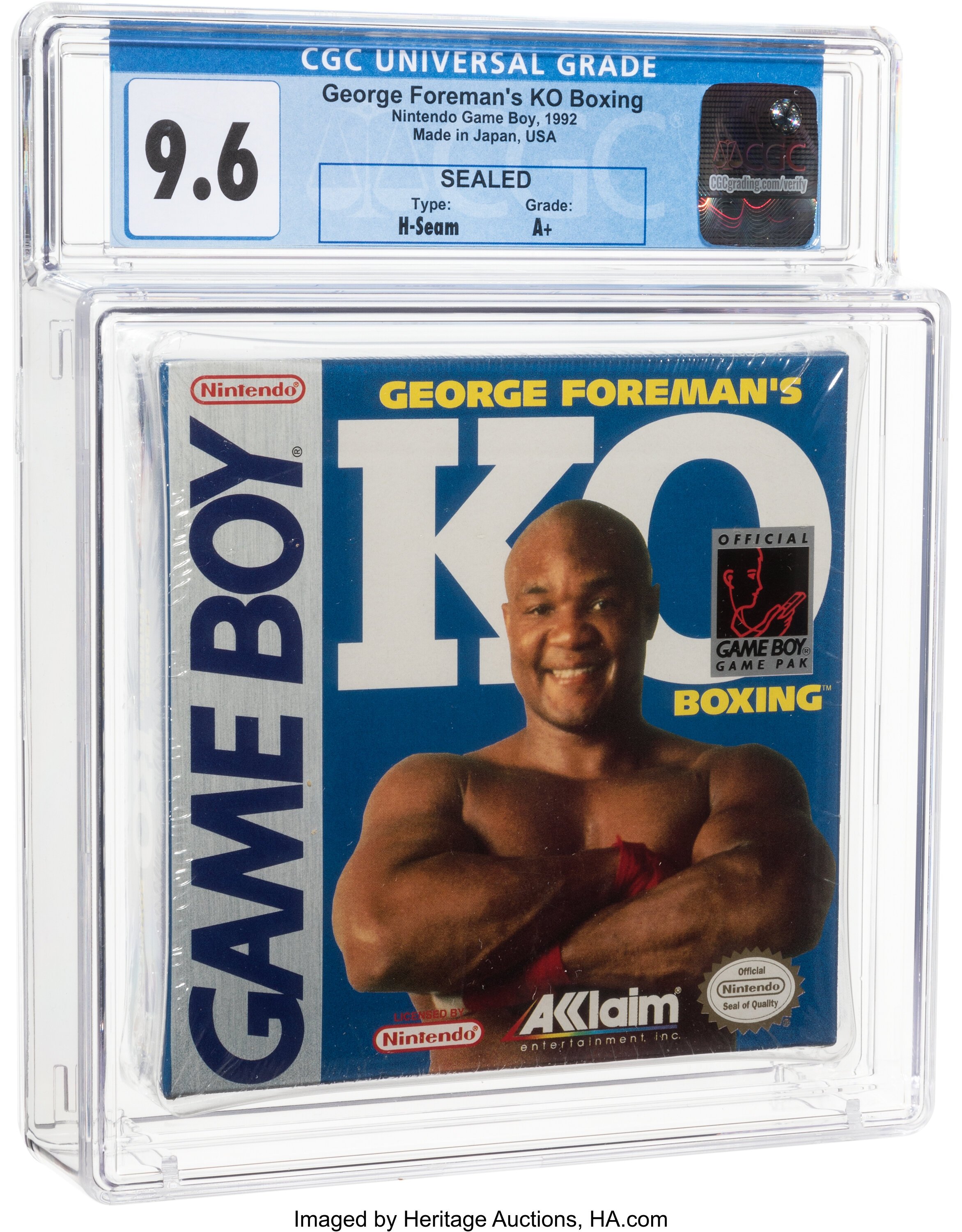 George Foreman's KO Boxing (Game Boy): PSA Pop & Prices