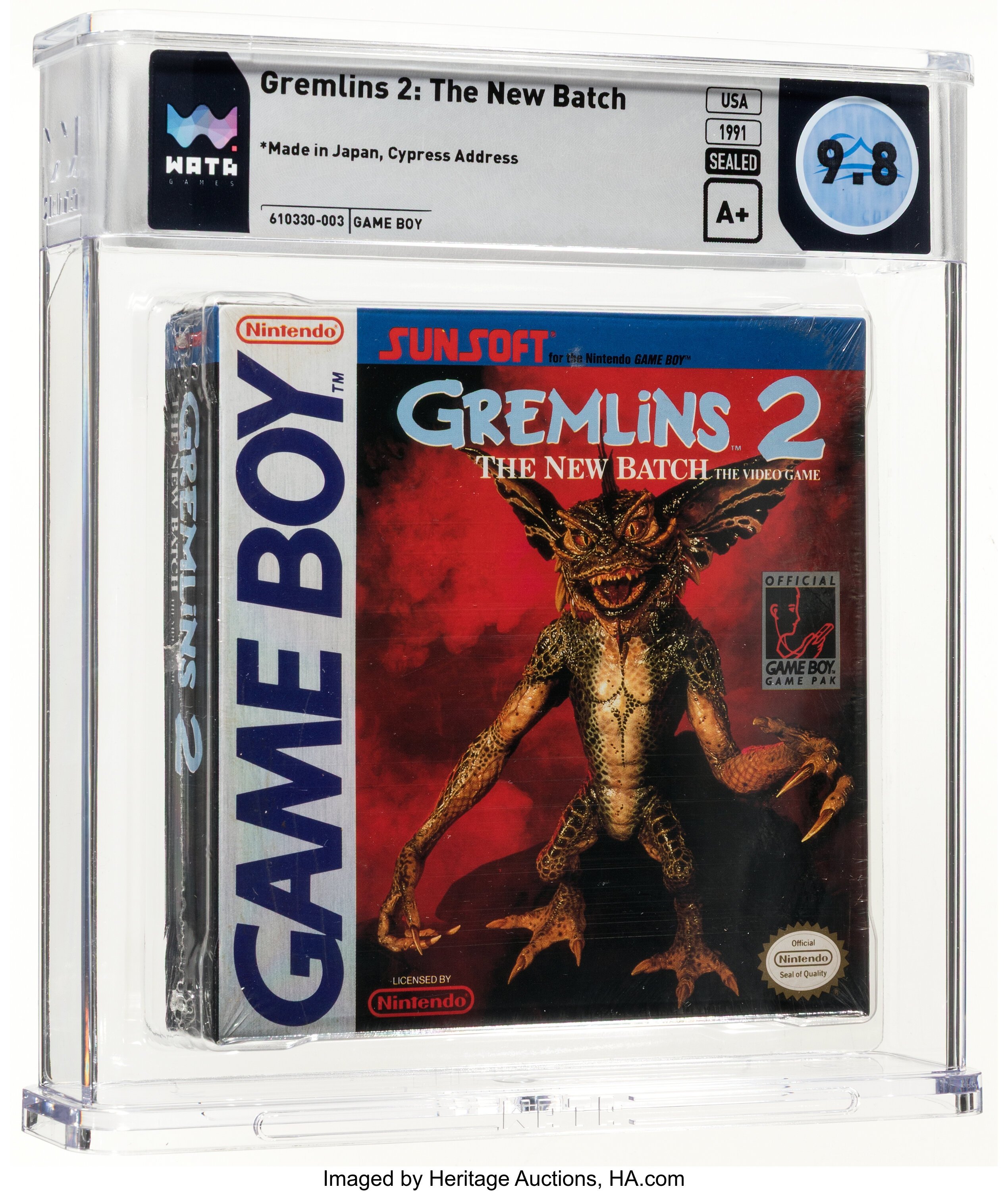Gremlins 2: The New Batch (Game Boy) — PSA Pop & Prices
