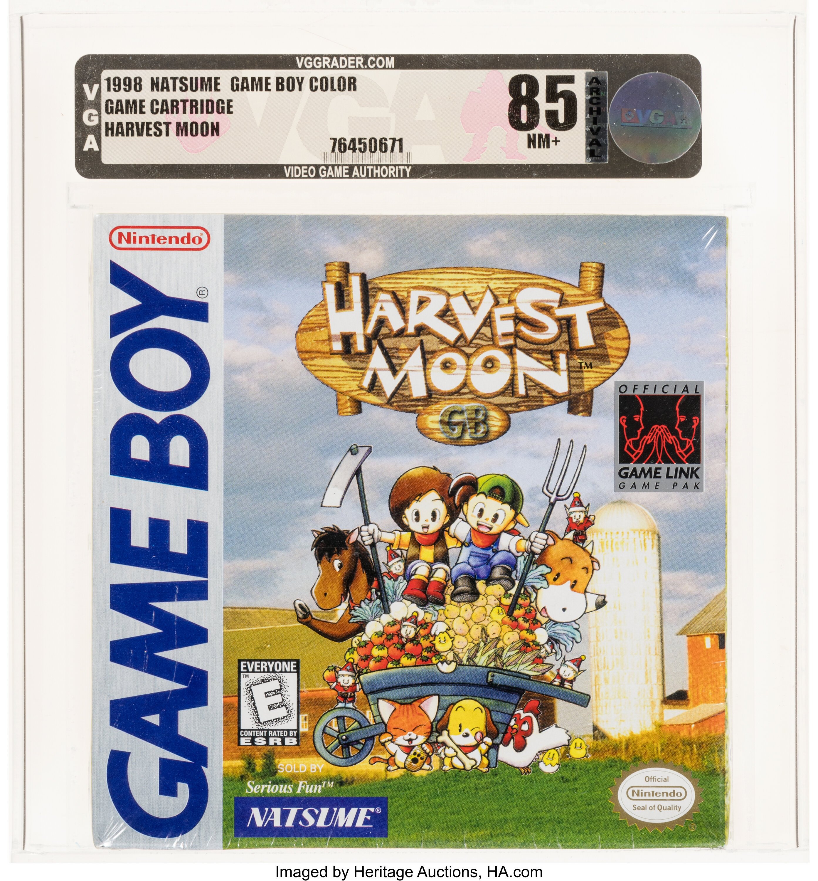 Harvest Moon GB (Game Boy): PSA Pop Report & Prices