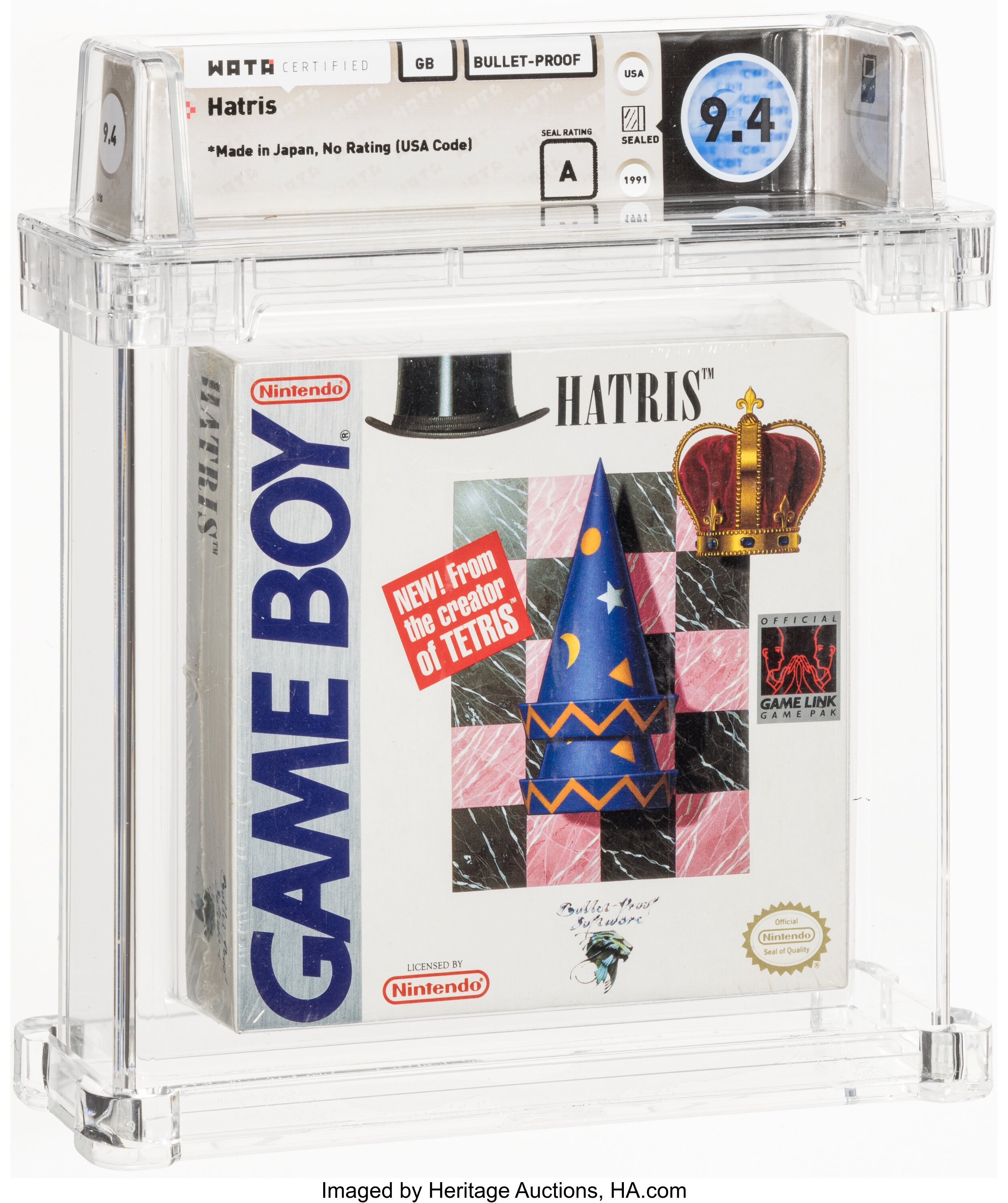 Hatris (Game Boy): PSA Pop Report & Prices