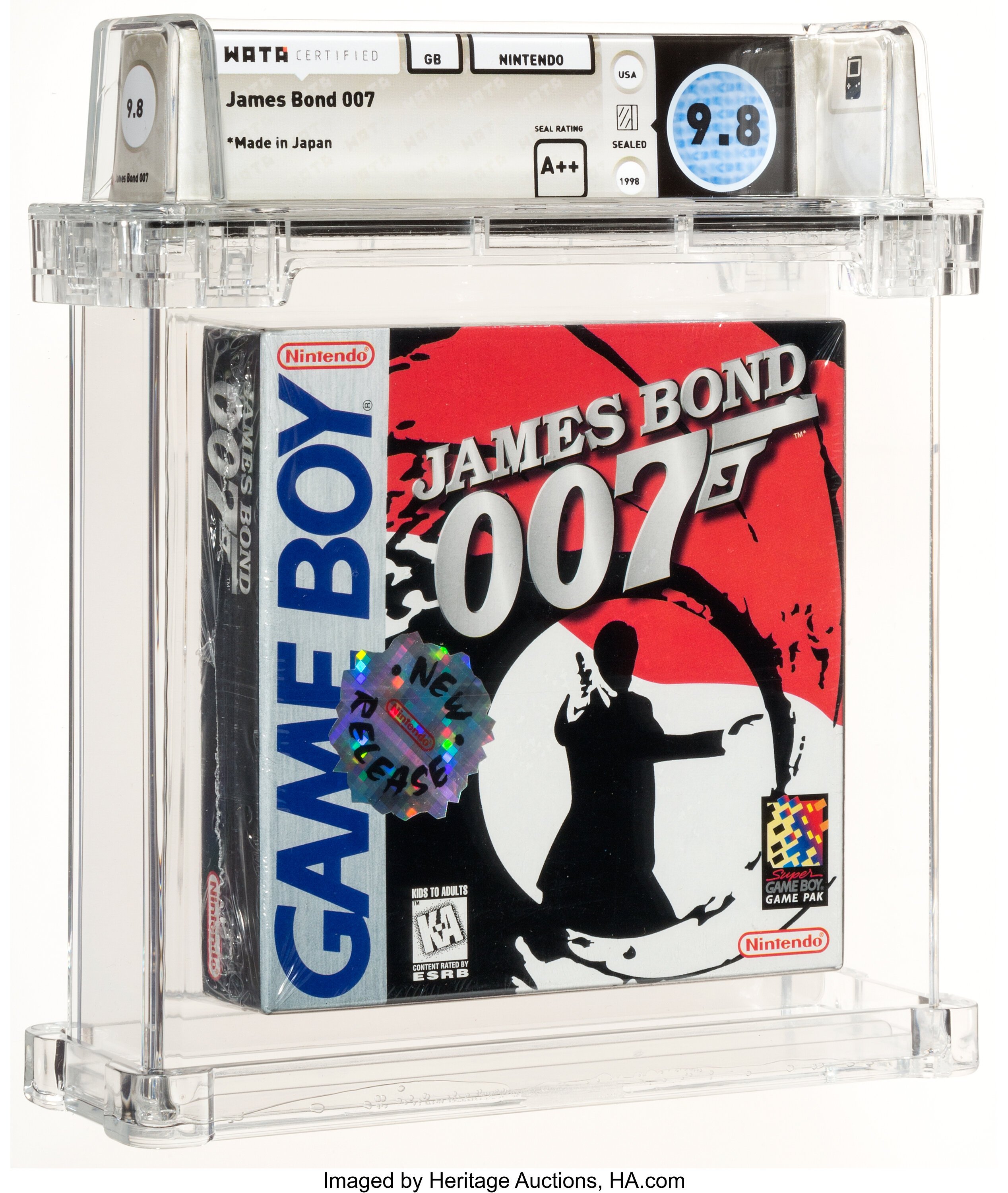 James Bond 007 (Game Boy): PSA Pop Report & Prices