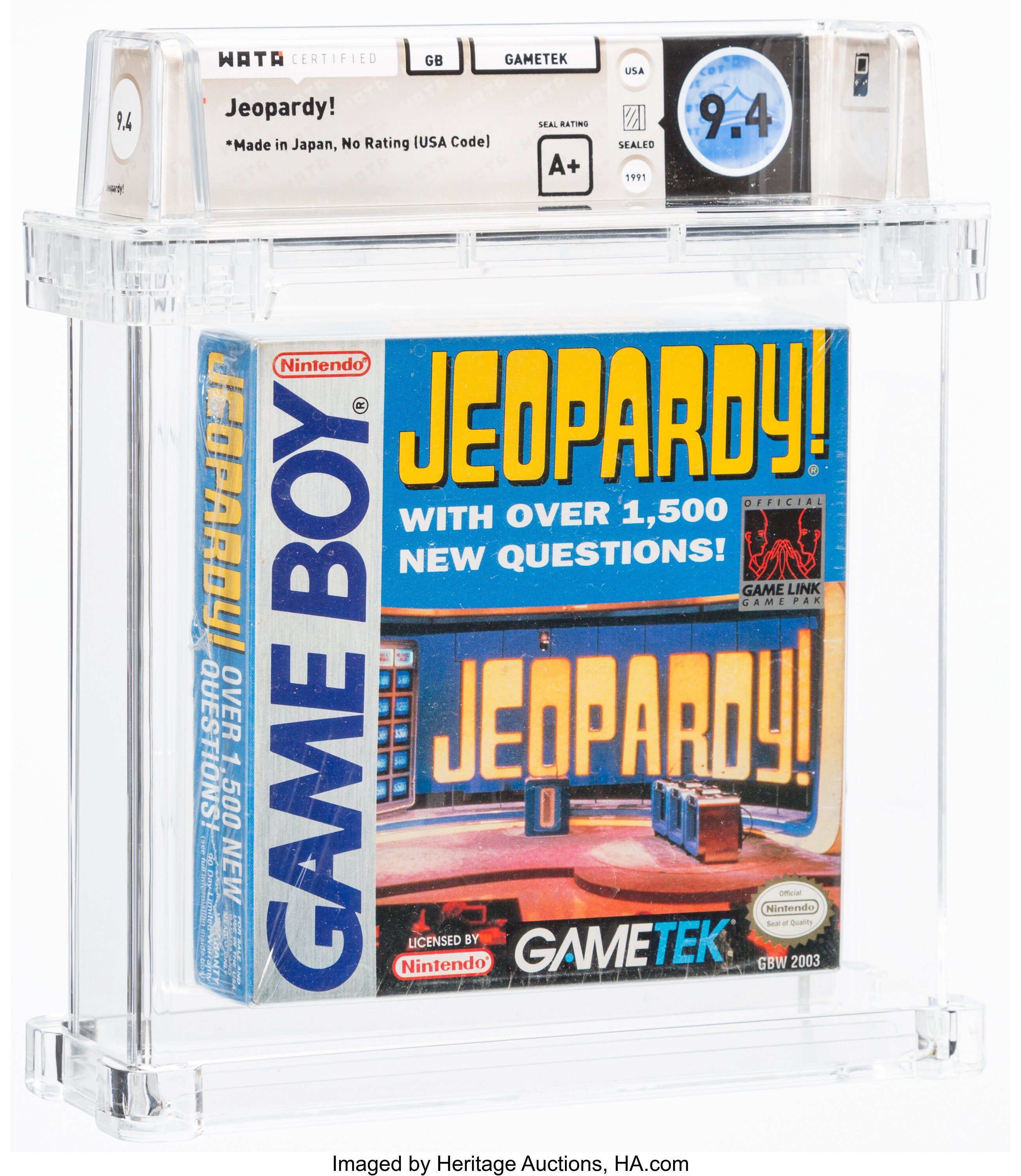 Jeopardy! (Game Boy): PSA Pop Report & Prices