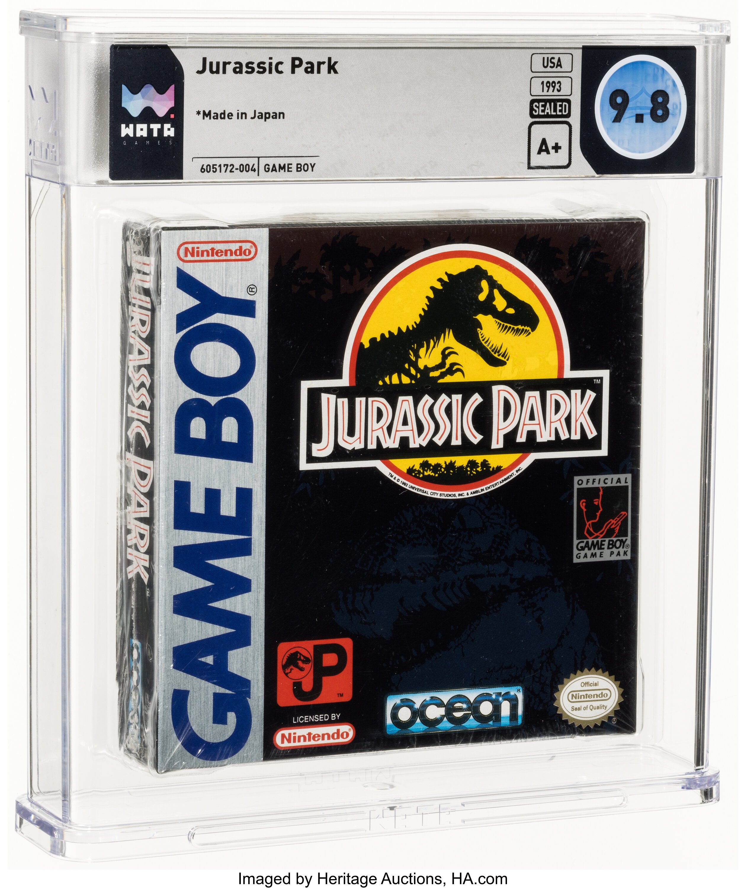 Jurassic Park (Game Boy): PSA Pop Report & Prices