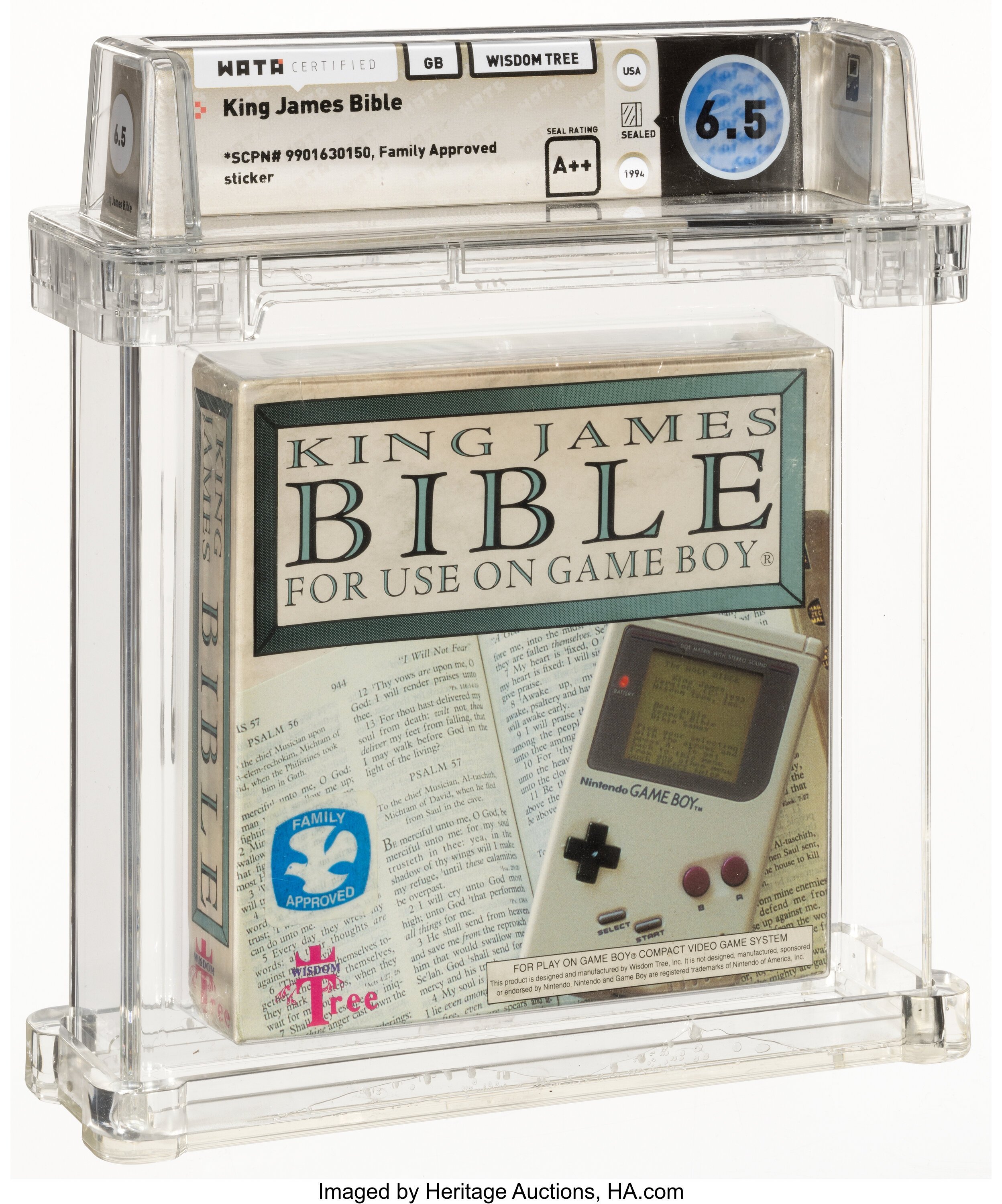 King James Bible (Game Boy): PSA Pop Report & Prices