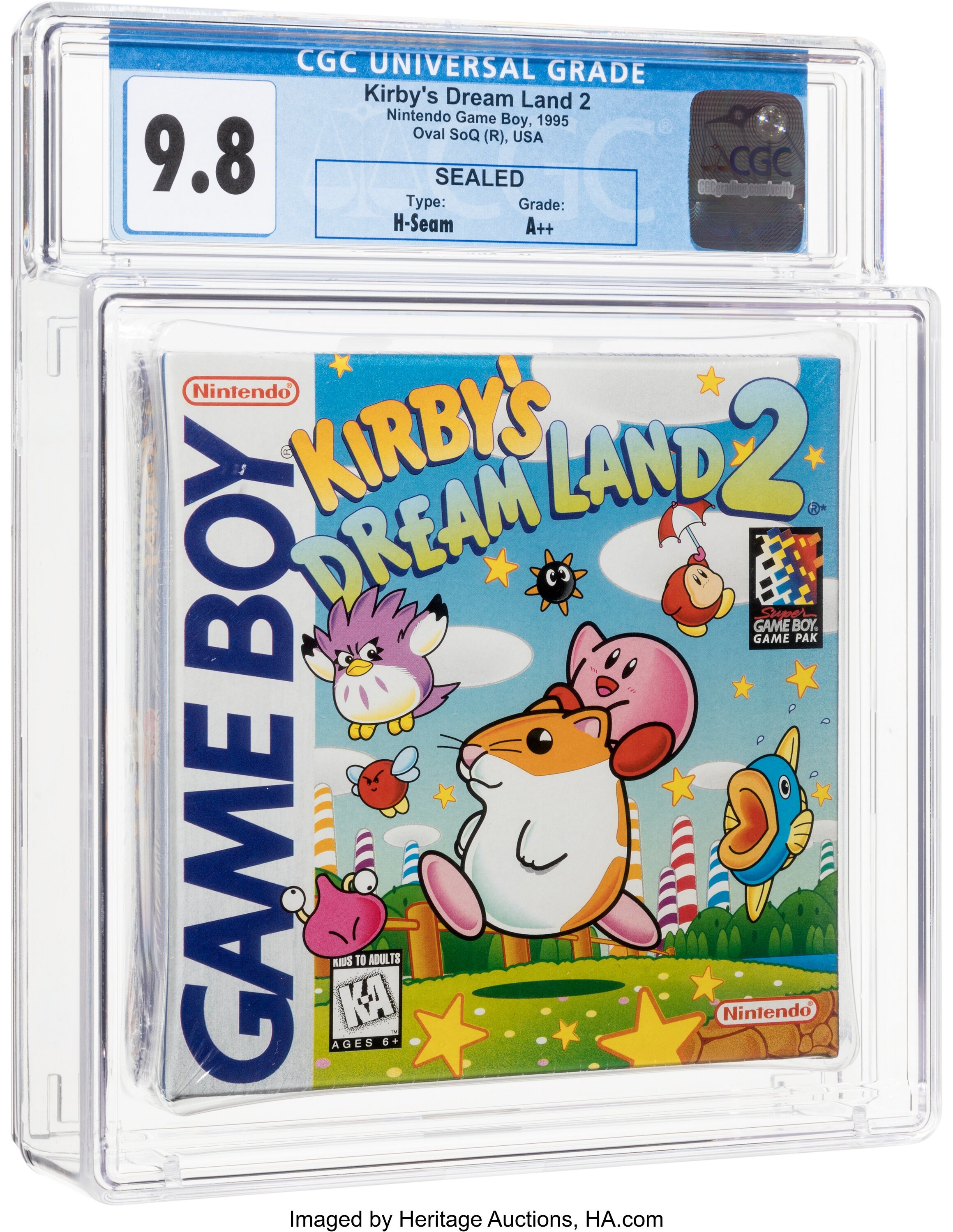 Kirby's Dream Land 2 (Game Boy): PSA Pop Report & Prices