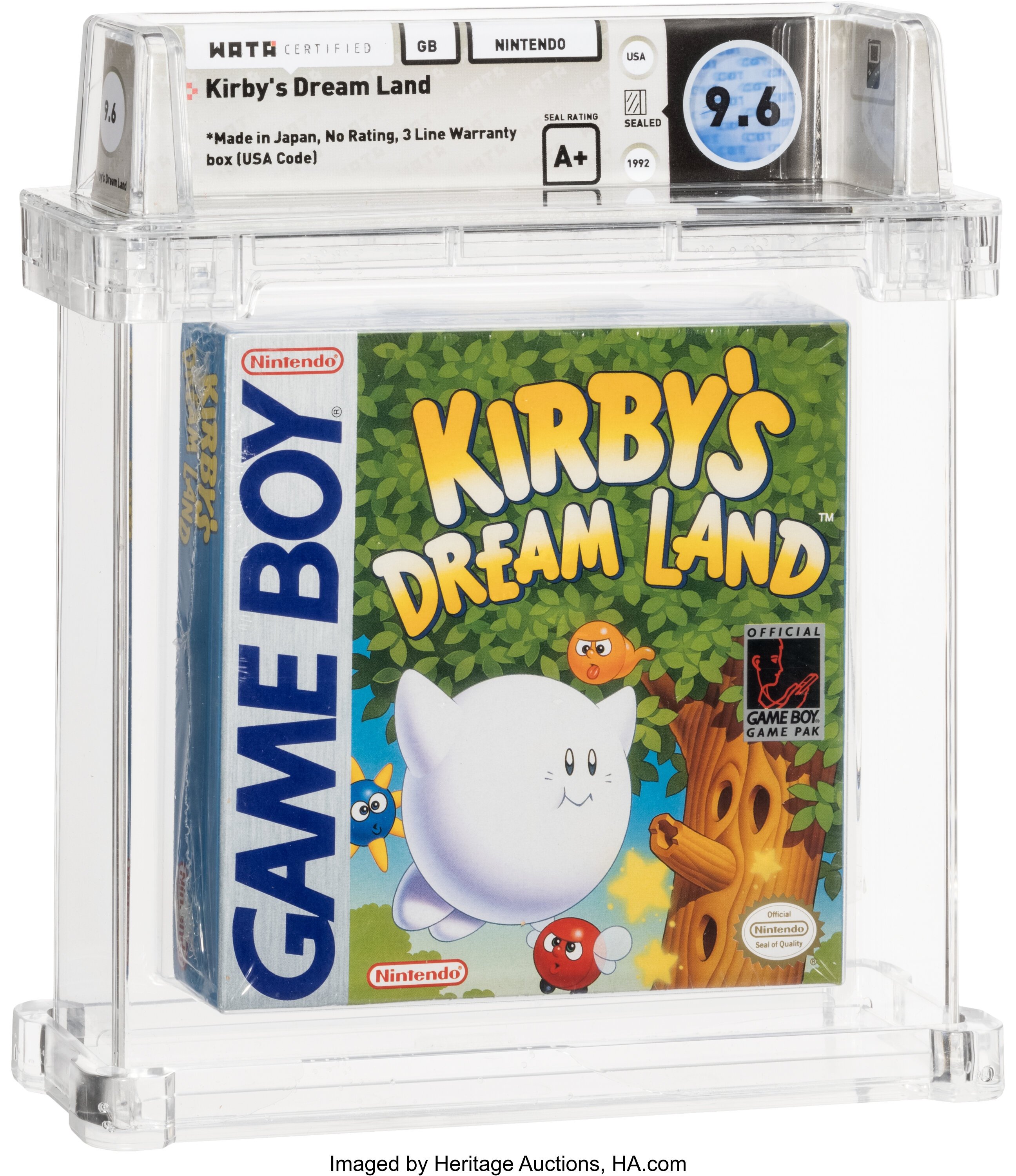 Kirby's Dream Land (Game Boy): PSA Pop Report & Prices