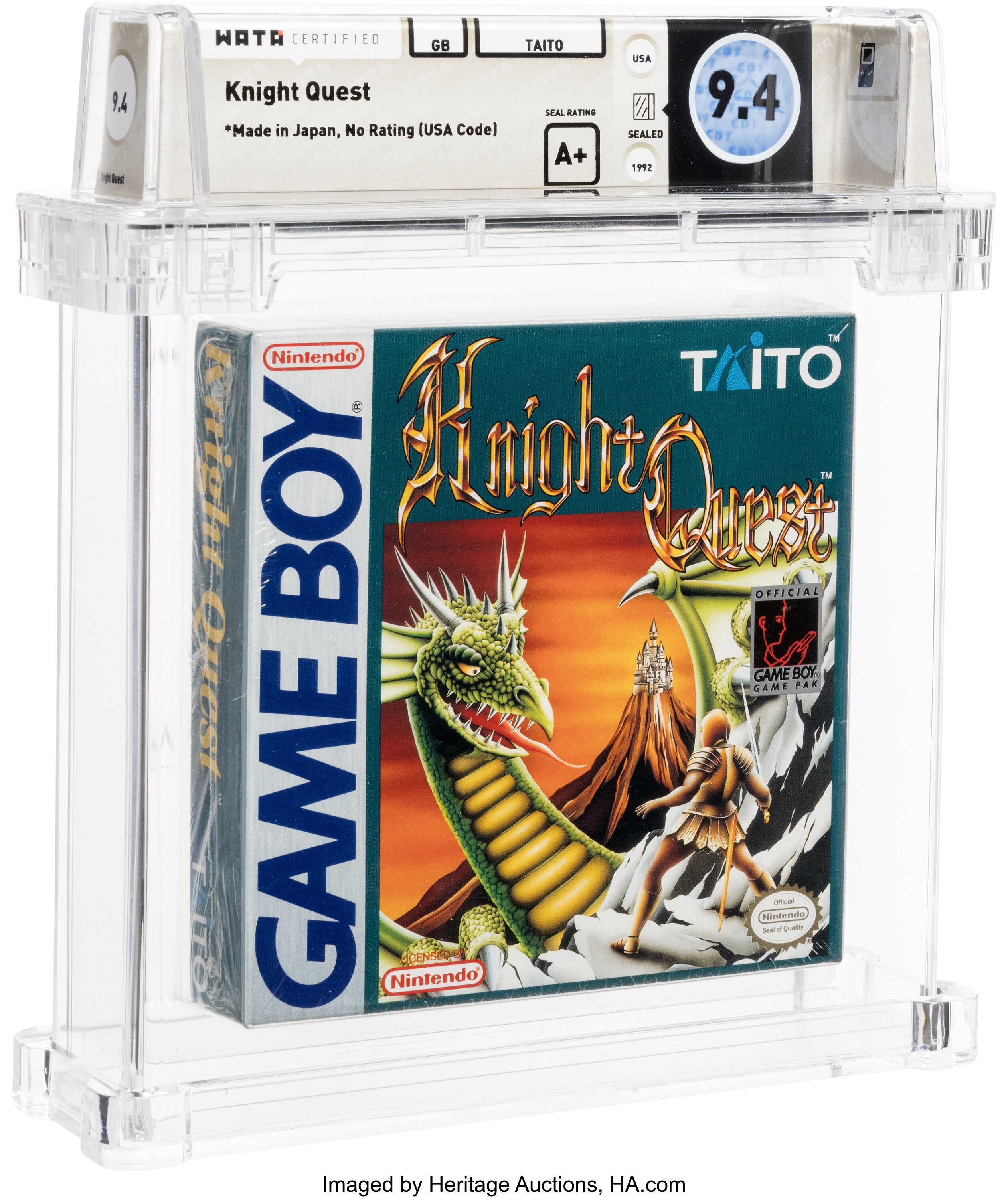 Knight Quest (Game Boy): PSA Pop Report & Prices