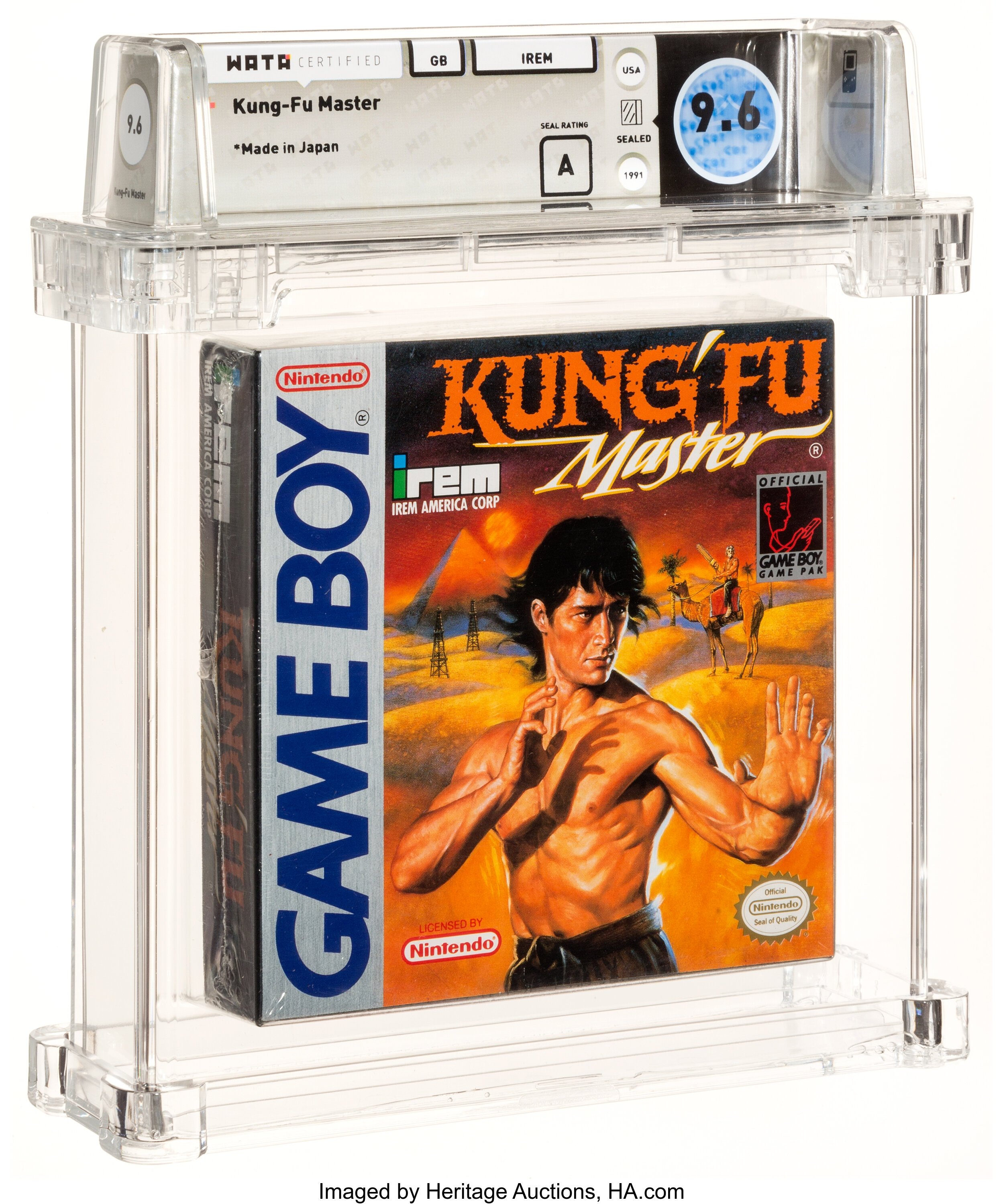 Kung-Fu Master (Game Boy): PSA Pop Report & Prices