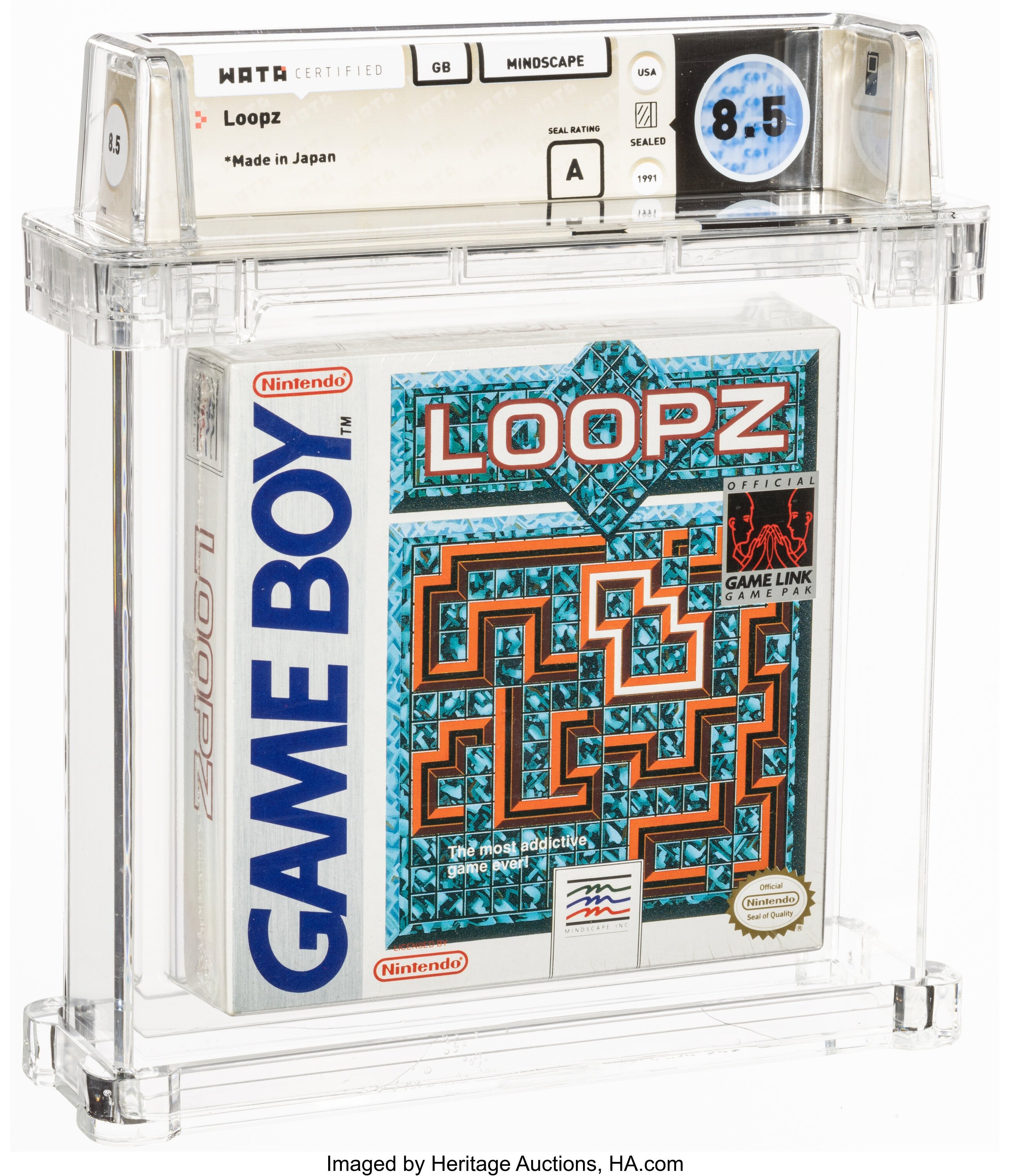 Loopz (Game Boy): PSA Pop Report & Prices