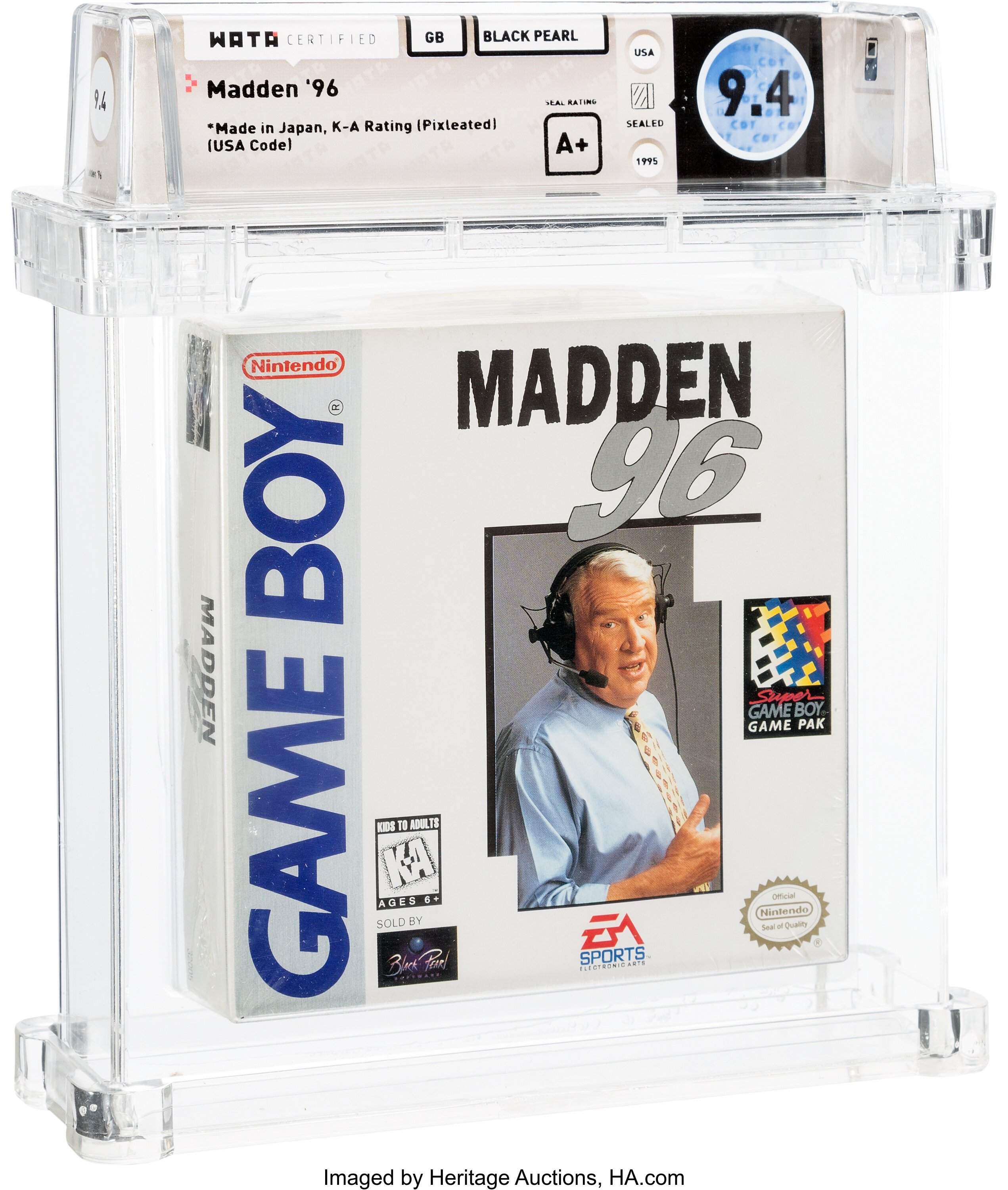 Madden '96 (Game Boy): PSA Pop Report & Prices